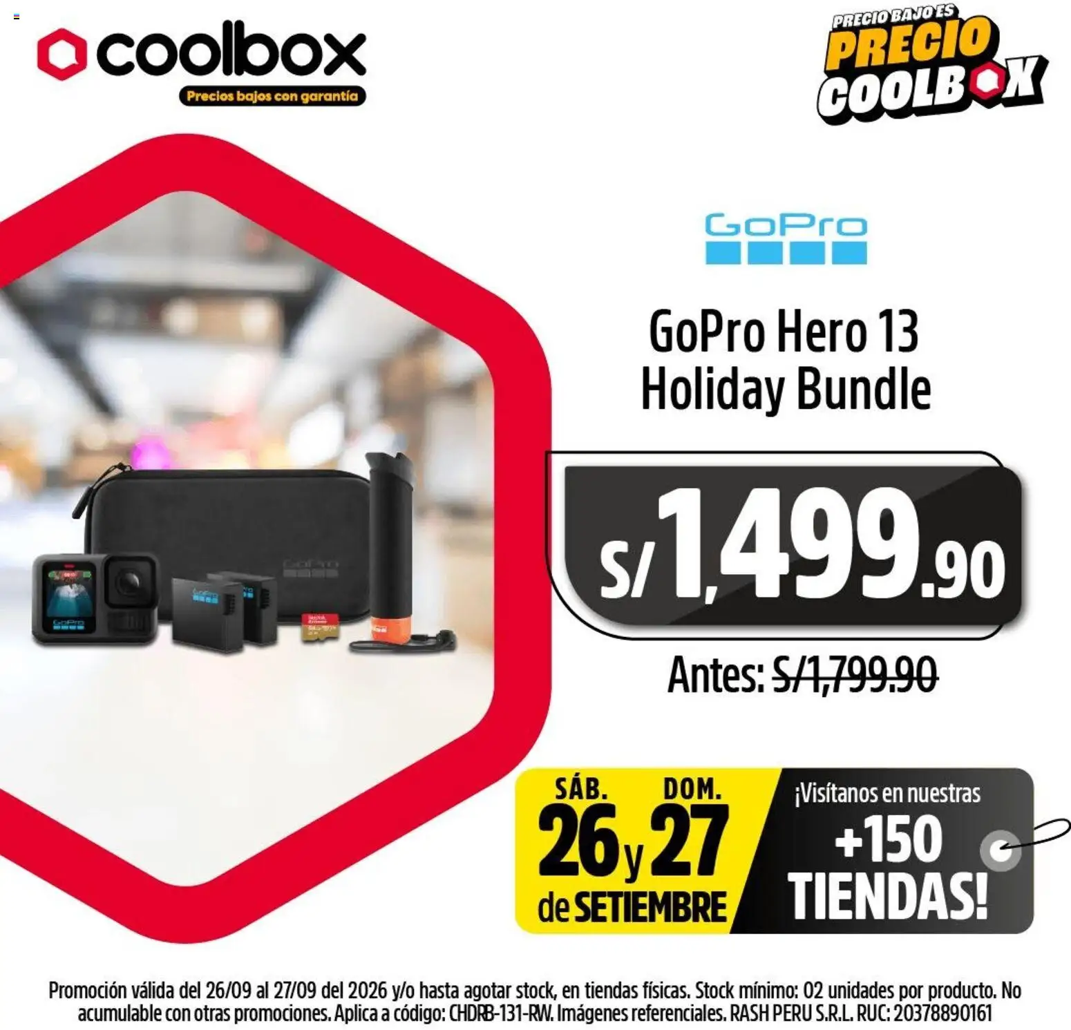 Catálogo Coolbox válido desde 26/09/2026 | Página: 7 | Productos: Bajo
