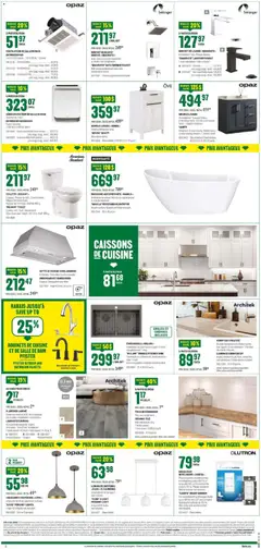 Preview of BMR weekly flyer / circulaire from shop BMR valid from Jul 23, 2026 | Page: 3 | Products: Range hood, Fan, Box, Toilette