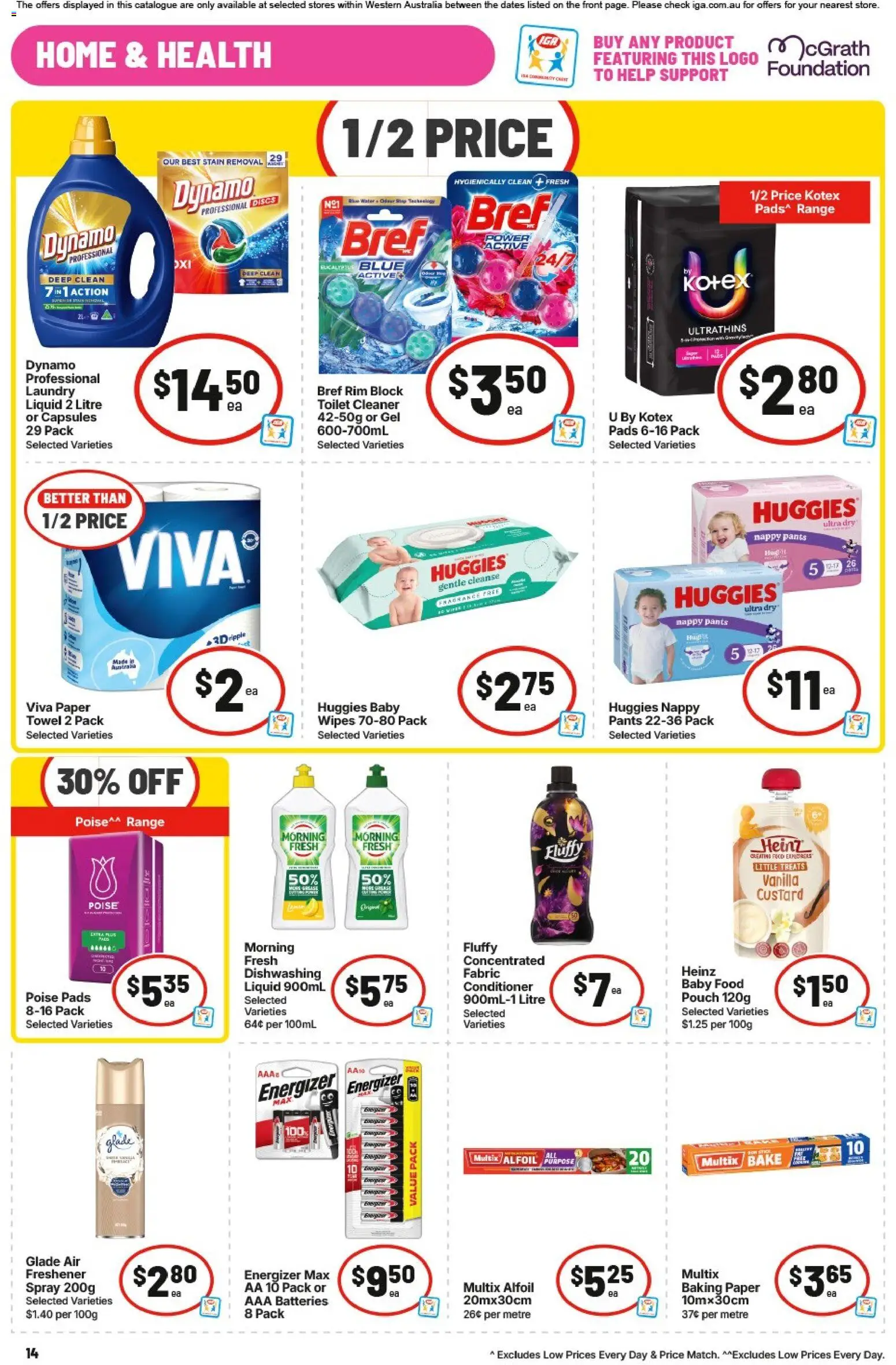 IGA catalogue - valid from 09/09/2026 | Page: 15 | Products: Food, Capsules, Water, Laundry