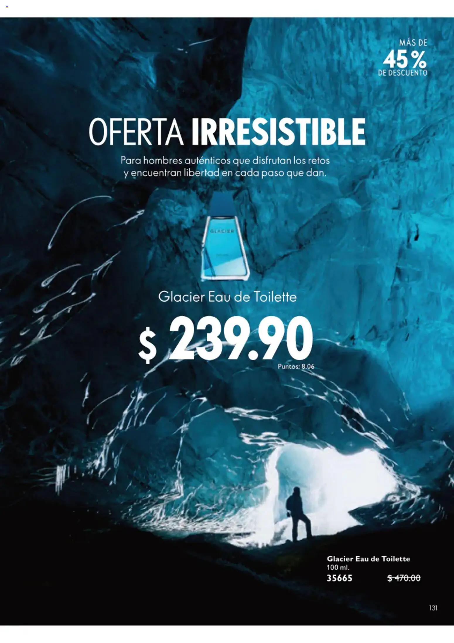 Nuevas ofertas de Oriflame válidas en toda la República Mexicana desde el 01/08/2026. ¡Encuentra las mejores ofertas en Oriflame campaña 11 2026! | Página: 131 | Productos: Eau de toilette