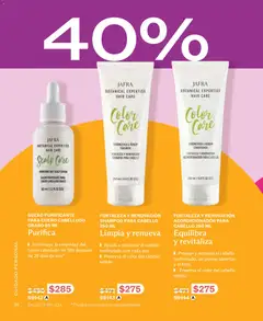 Vista previa de FORTALEZA Y RENOVACIÓN SHAMPOO PARA CABELLO 250 ML, Limpia y renueva. Ayuda a restaurar el cabello maltratado con cada uso. Preserva el color del cabello teñido, nuevo folleto de la tienda, válido en México a partir del 01/07/2026 | Página: 38