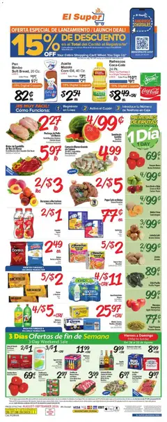 Preview of El Super weekly ads valid from 08/26/2026
