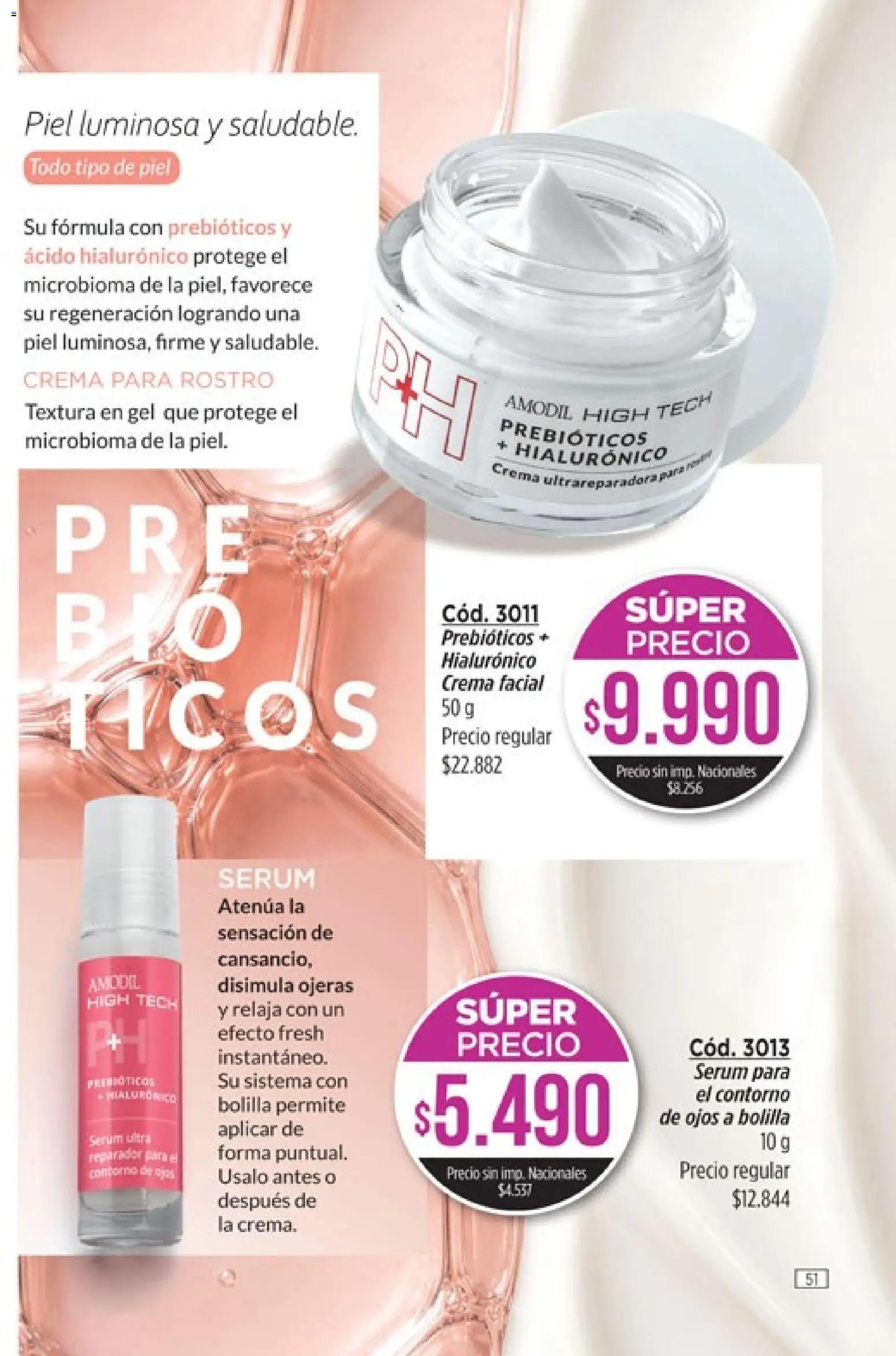 Amodil - Campaña 11 │ válido desde el 01.07.2026 | Página: 51 | Productos: Contorno de ojos, Serum, Contorno, Crema