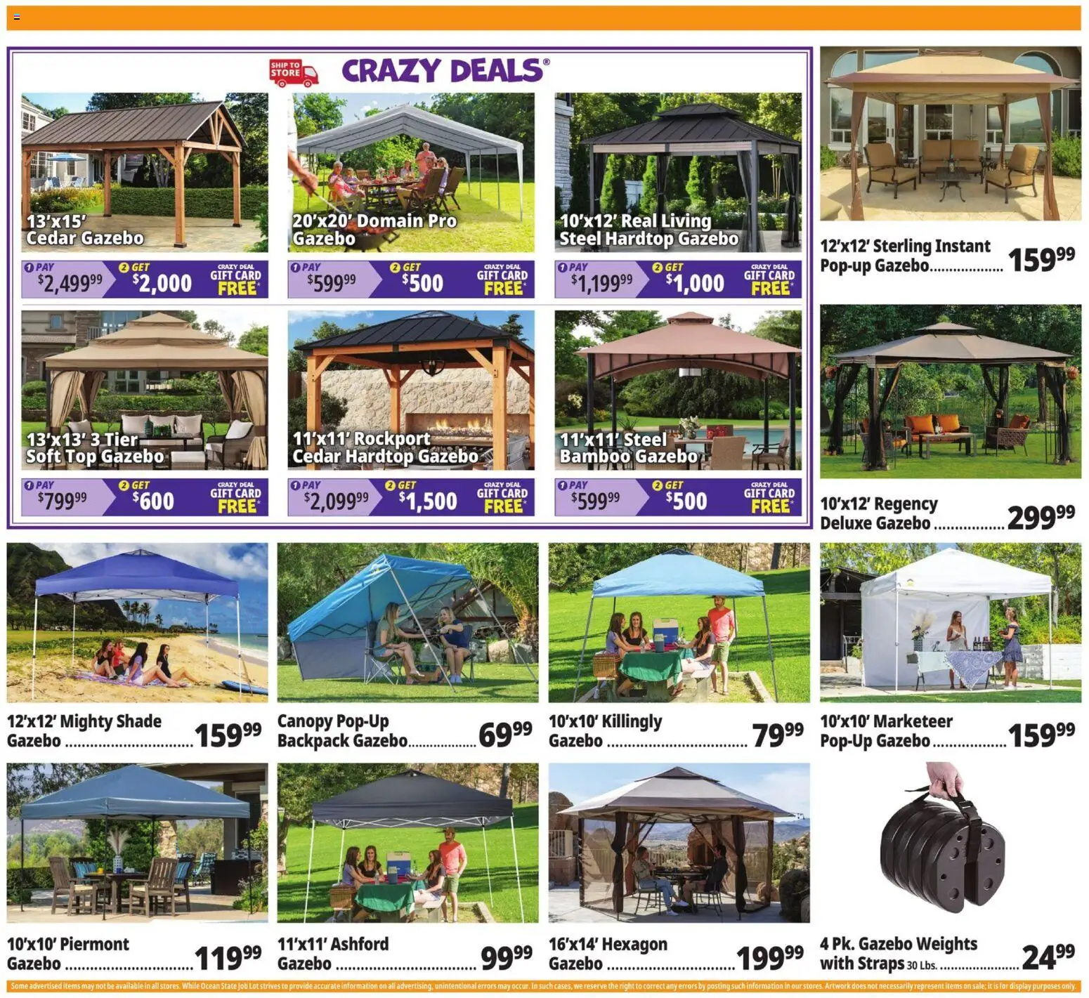 Ocean State Job Lot Weekly Ad - valid from 08/20/2026 | Page: 13 | Products: Backpack