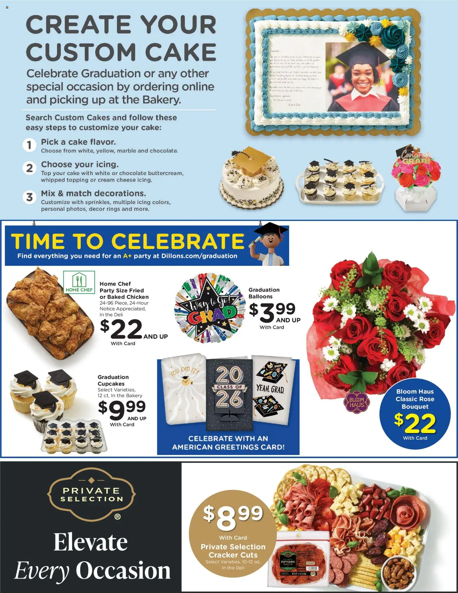 Dillons Weekly Ad - KS - valid from 27.05.2026 | Page: 10 | Products: Bakery, Cheese, Chocolate, Cream