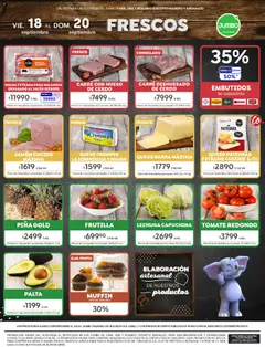 Vista previa Jumbo - Ofertas válido desde el 18/09/2026 | Página: 9 | Productos: Teléfono, Embutidos, Milanesa, Tomate