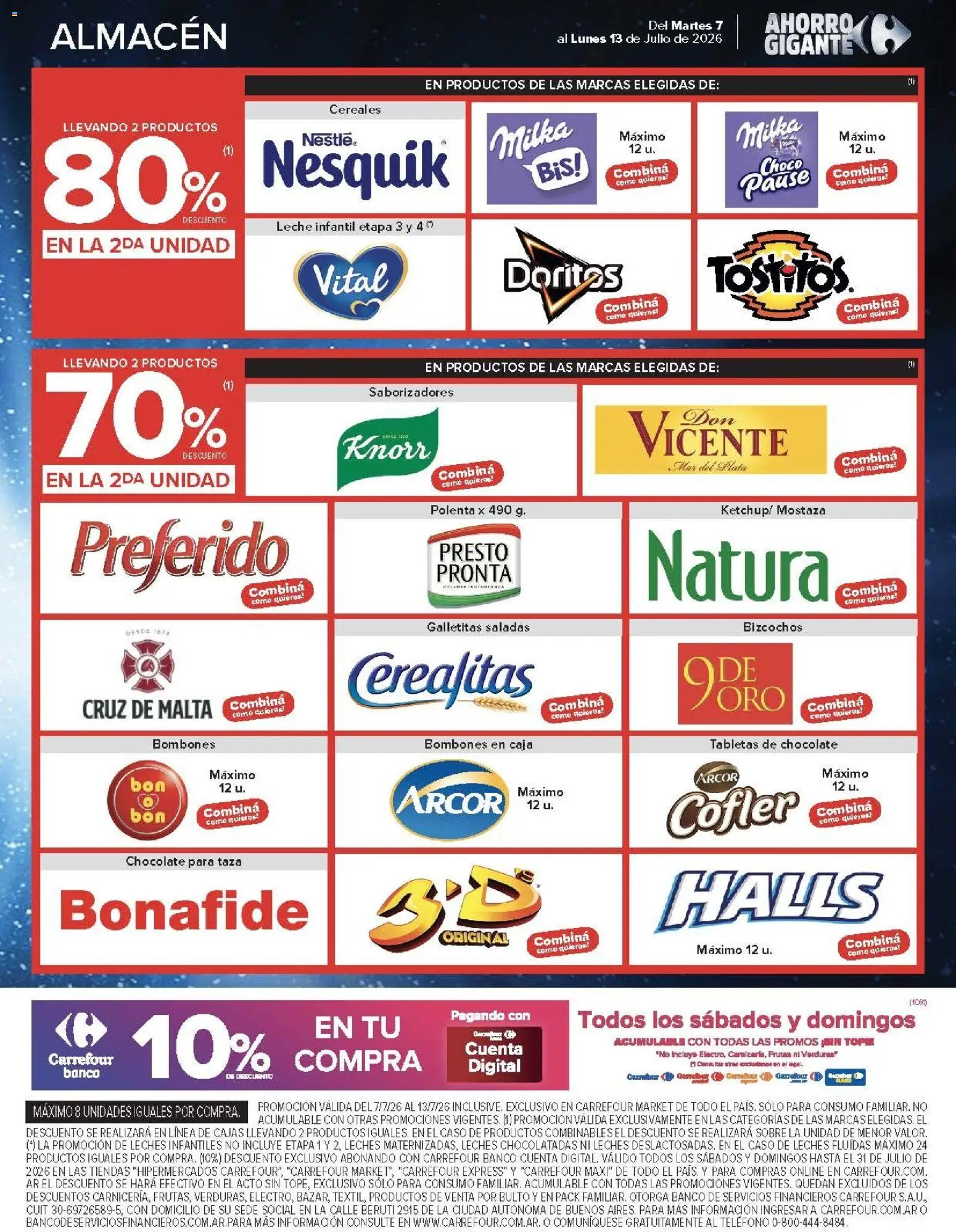 Carrefour ofertas │ válido desde el 07/07/2026 | Página: 43