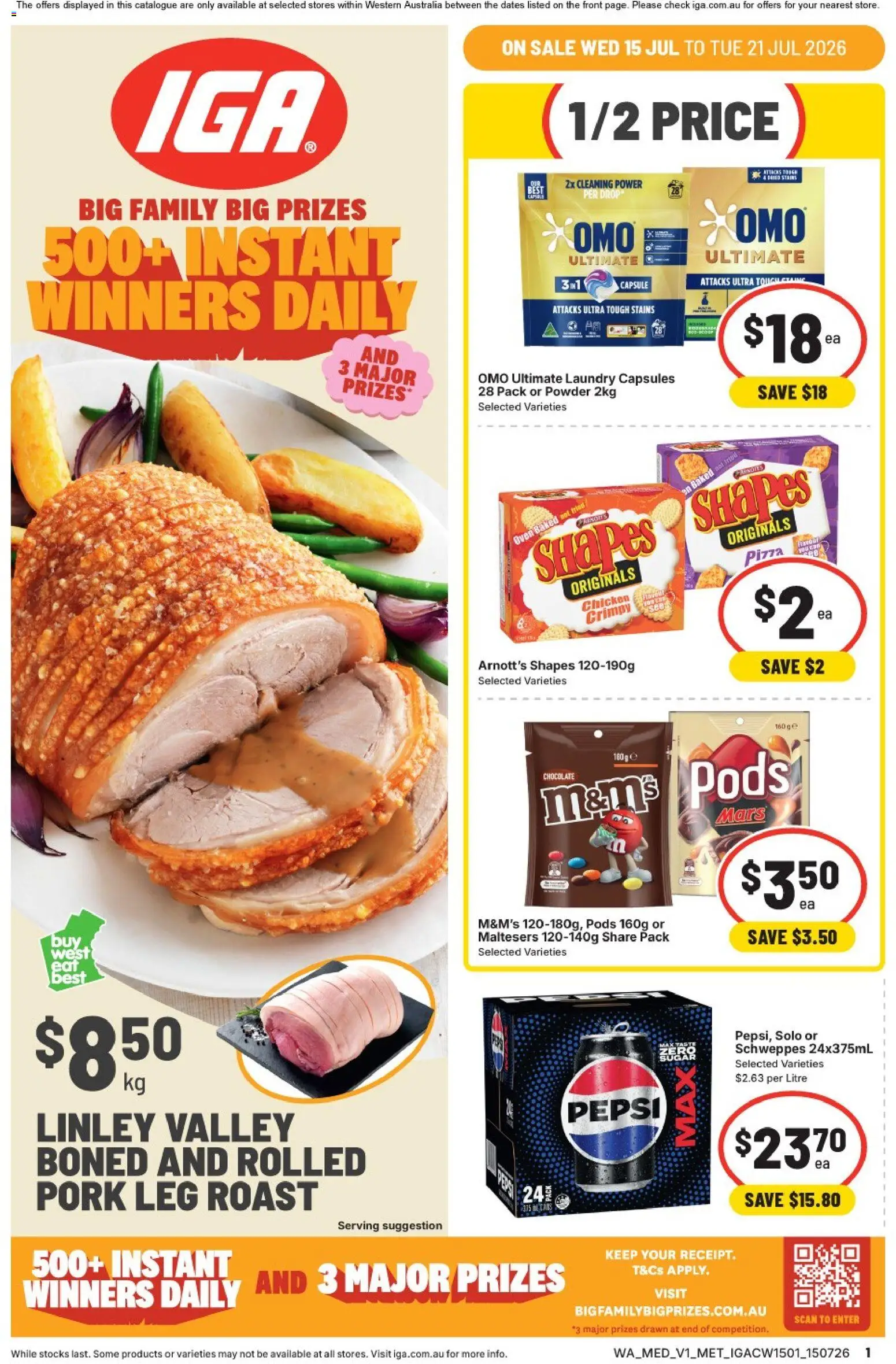 ﻿IGA catalogue from 15/07/2026 > Big discounts catalogue cover
