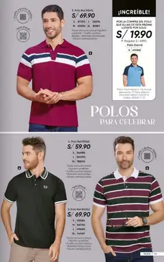 Vista previa de folleto Azzorti catálogo  - Campaña 15 de la Azzorti válido desde 20/09/2026 | Página: 75 | Productos: Cuello, Polo, Algodón