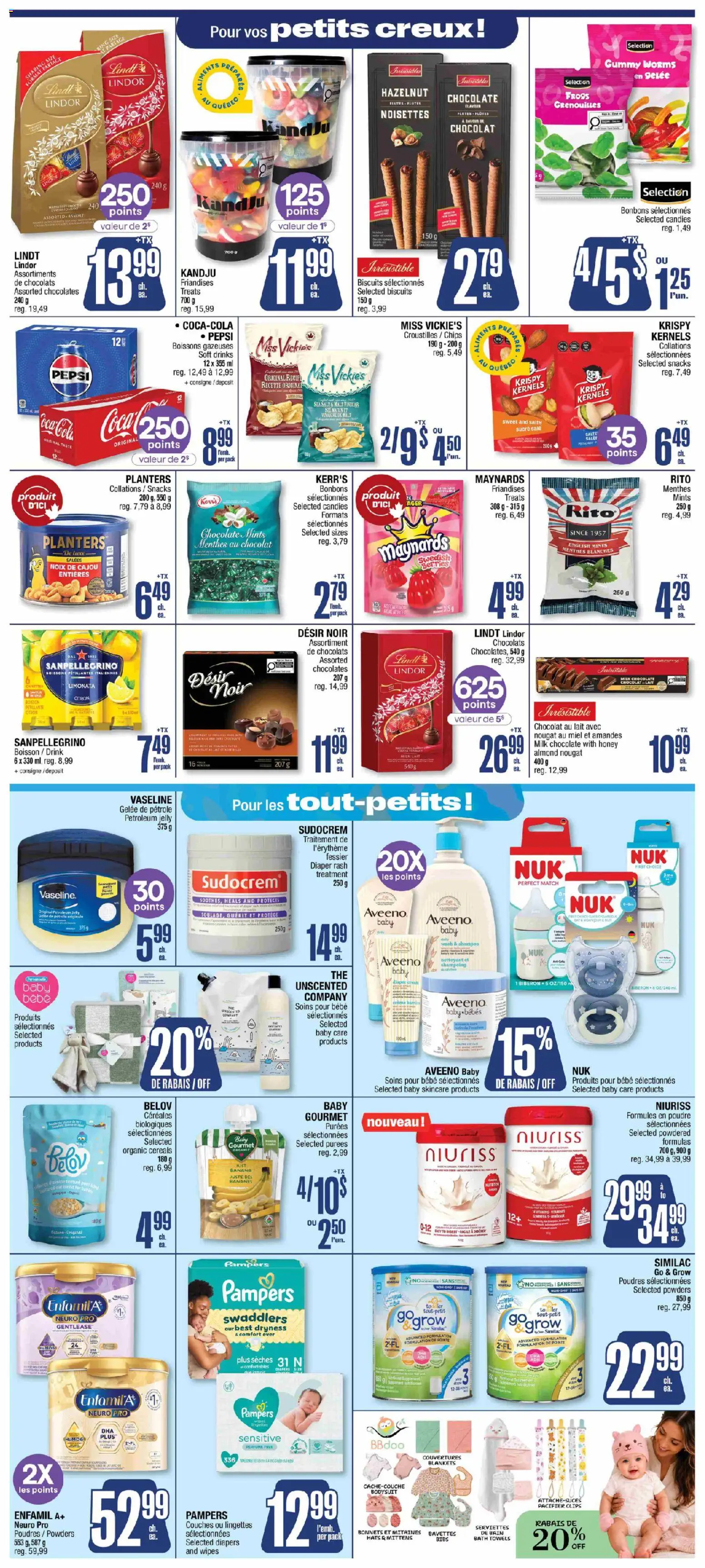 Jean Coutu flyer valid from Sep 3, 2026 | Page: 7 | Products: Chips, Perfume, Snacks, Milk