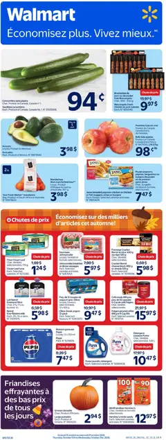 Preview of Walmart circulaire from shop Walmart valid from Oct 15, 2026