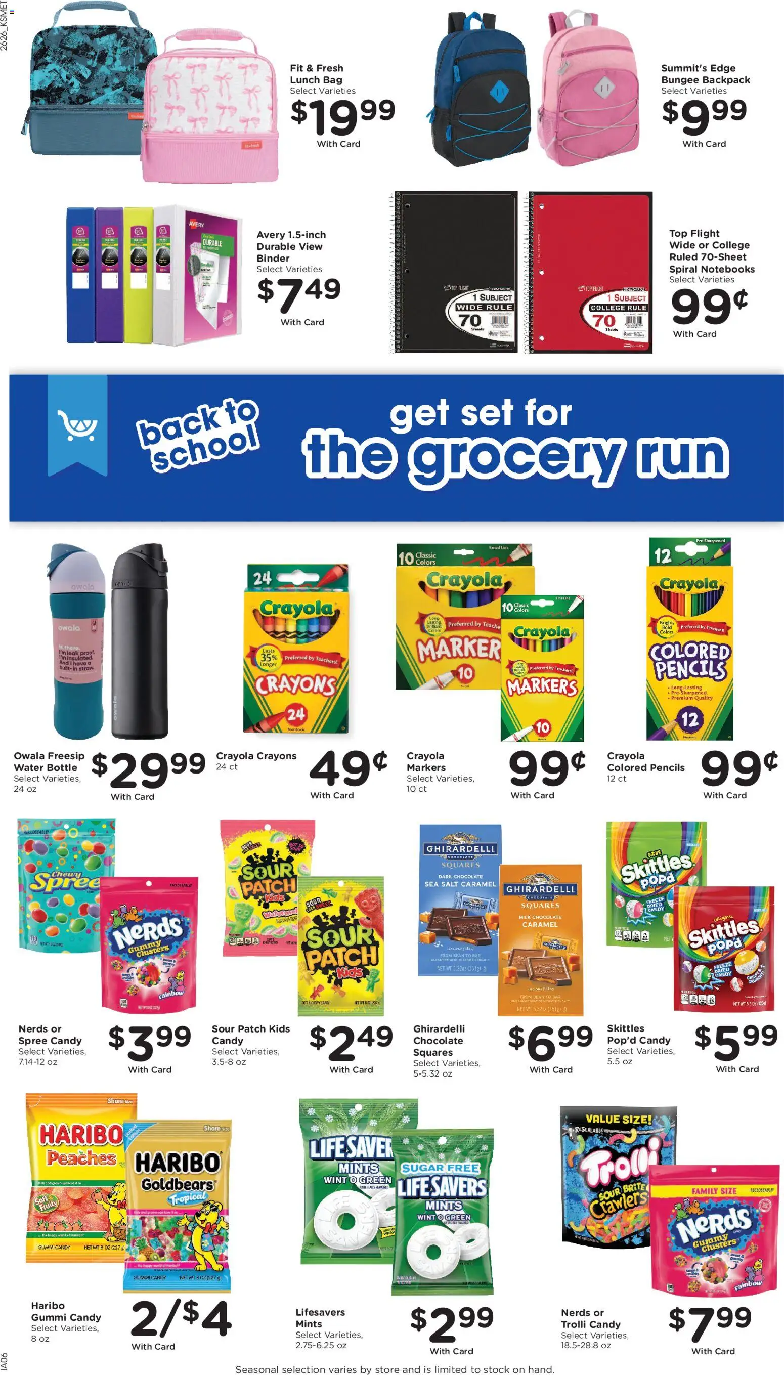 King Soopers Weekly Ad - valid from 07/29/2026 | Page: 19 | Products: Peaches, Salt, Sugar, Bag