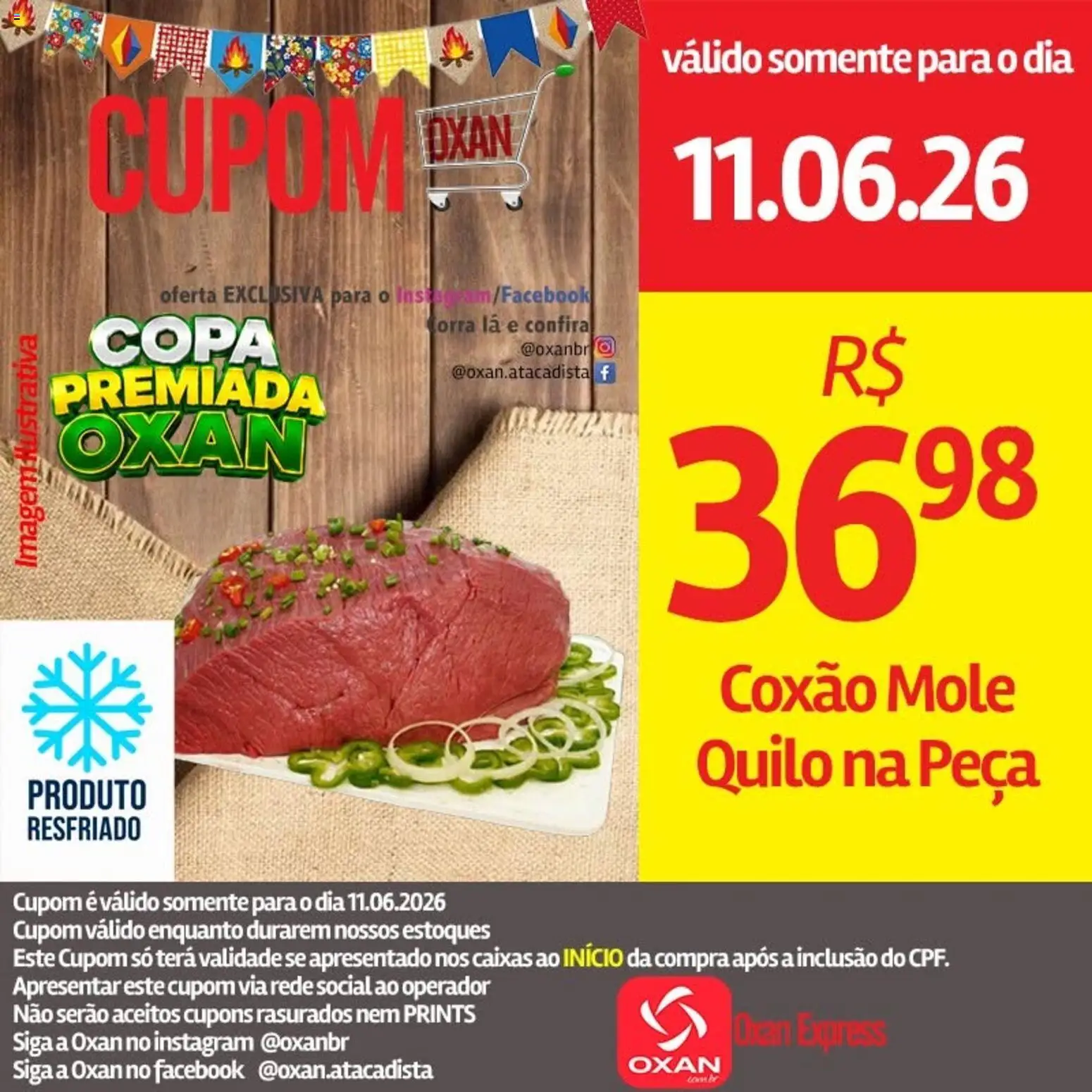 Oxan Atacadista Folheto - válido de 11.06.2026 | Página: 2 | Produtos: Copa