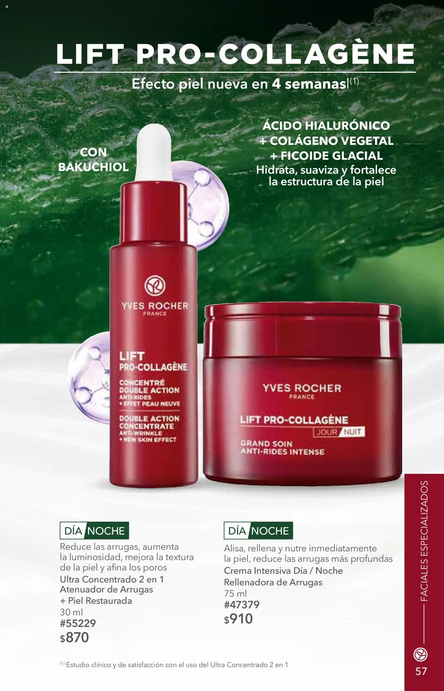 Nuevas ofertas de Yves Rocher válidas en toda la República Mexicana desde el 06/10/2026. ¡Encuentra las mejores ofertas en Yves Rocher campaña 14 2026! | Página: 59 | Productos: Crema, Atenuador