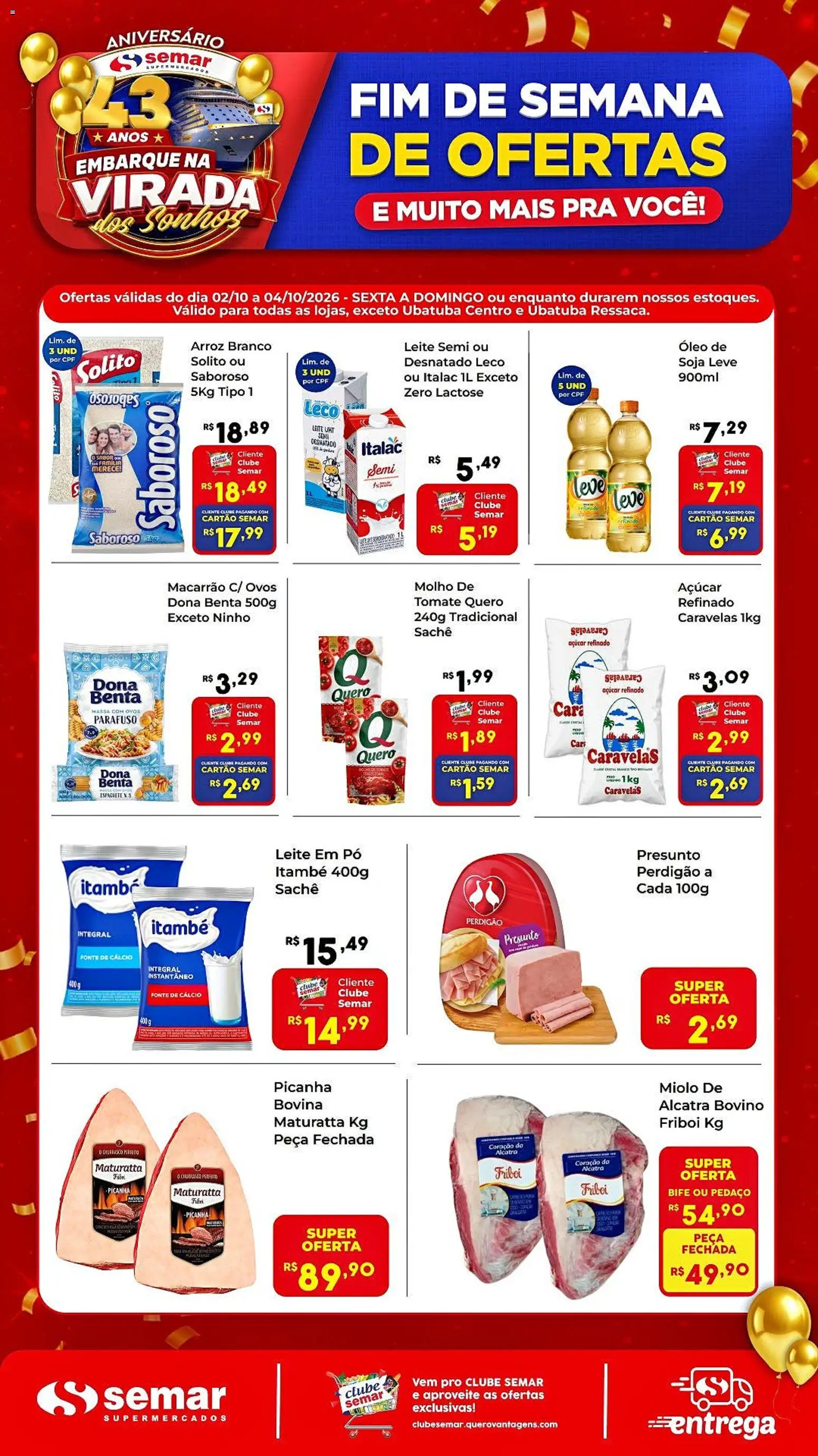 Semar Supermercado Folheto - válido de 02/10/2026 | Página: 2