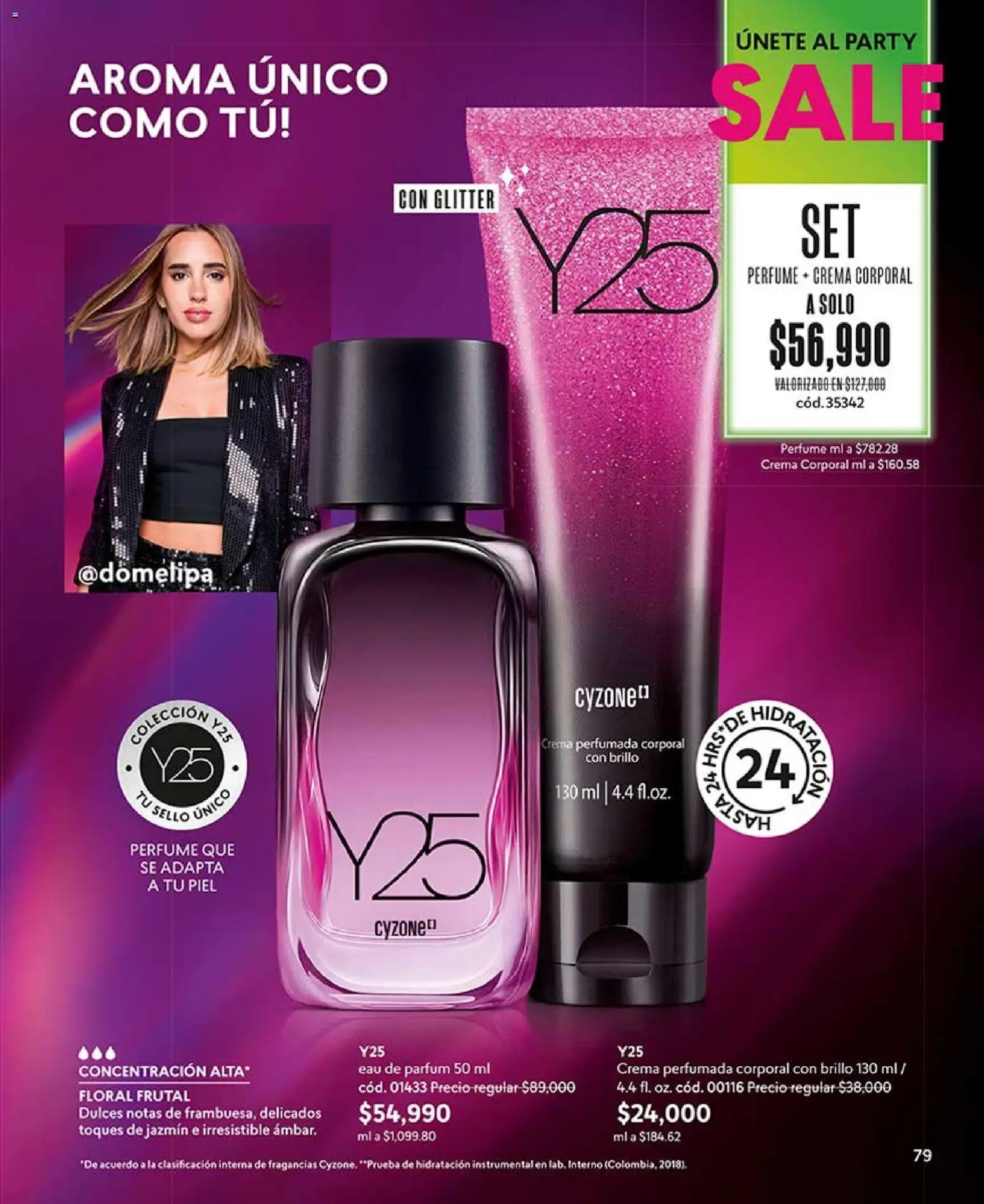 CyZone revista - valida desde el 17.07.2026 | Página: 91 | Productos: Crema, Glitter, Perfume, Ruana