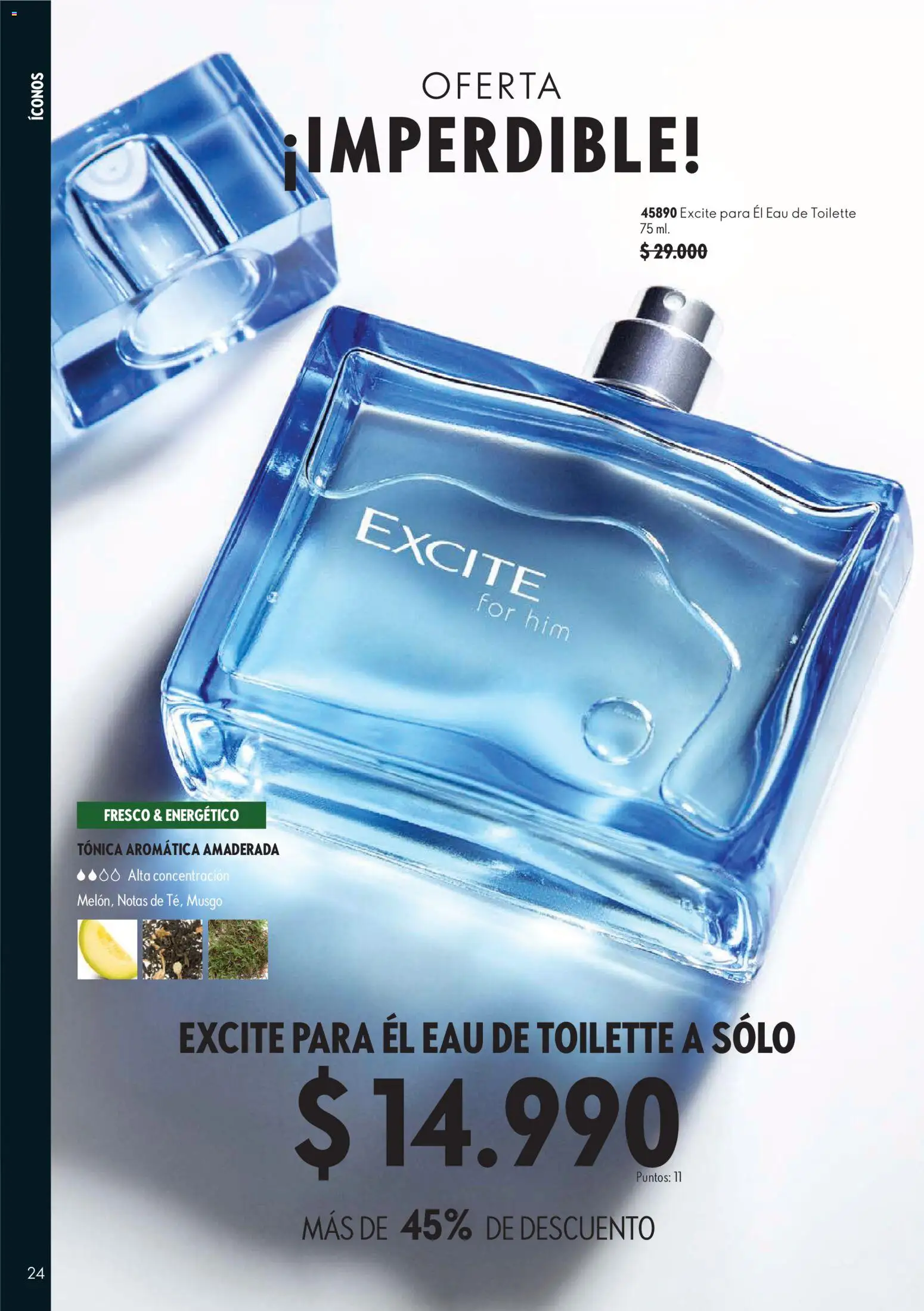 Oriflame catálogo │ válido desde el 11.09.2026 | Página: 24 | Productos: Eau de toilette