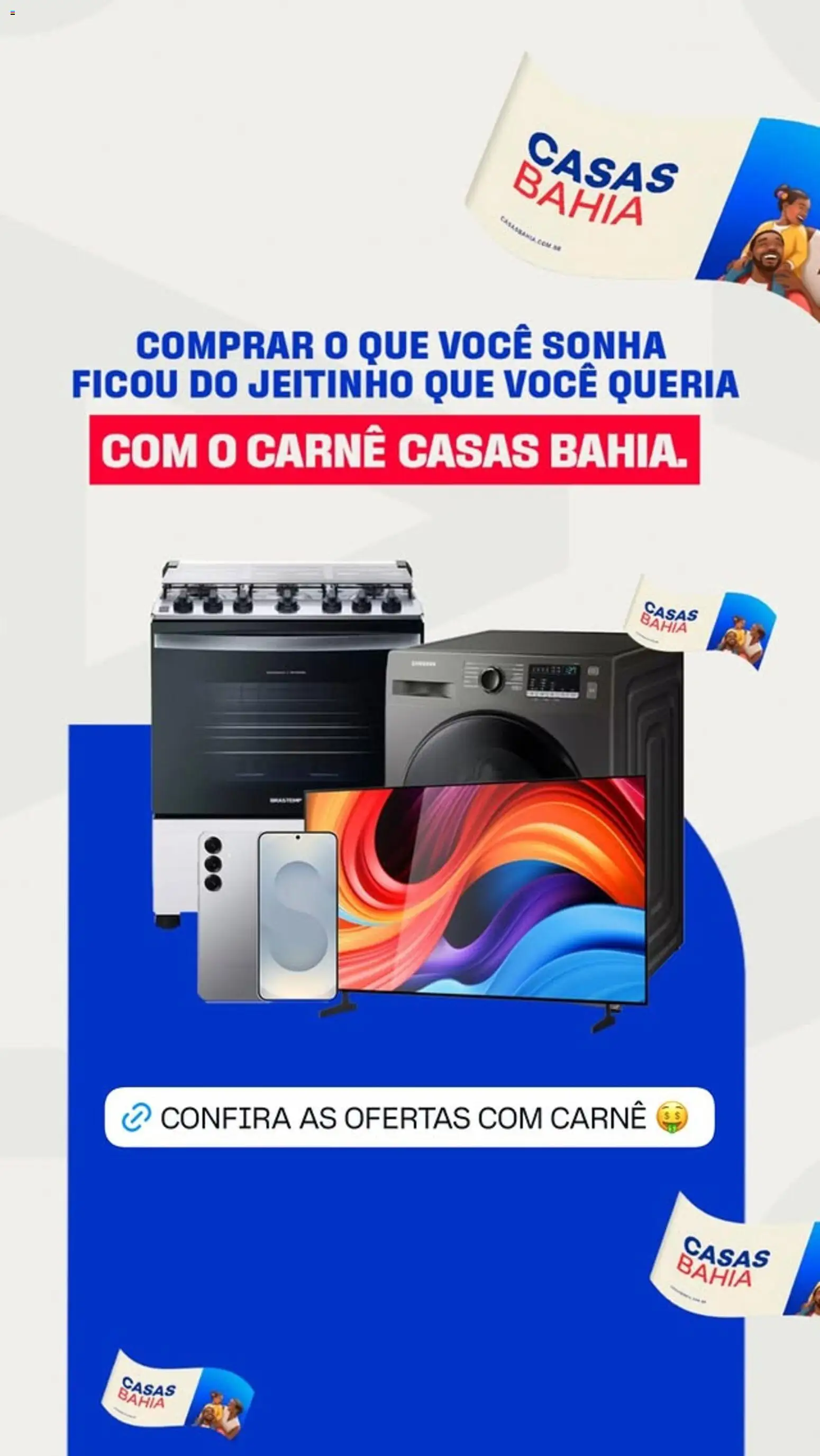 Casas Bahia Folheto - válido de 14/08/2026 | Página: 1 | Produtos: Carne