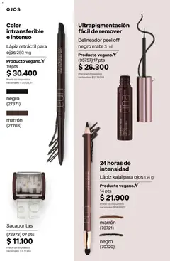 Vista previa Catálogo Natura Ciclo 10 válido desde el 30/06/2026 | Página: 140 | Productos: Mate, Sacapuntas, Delineador