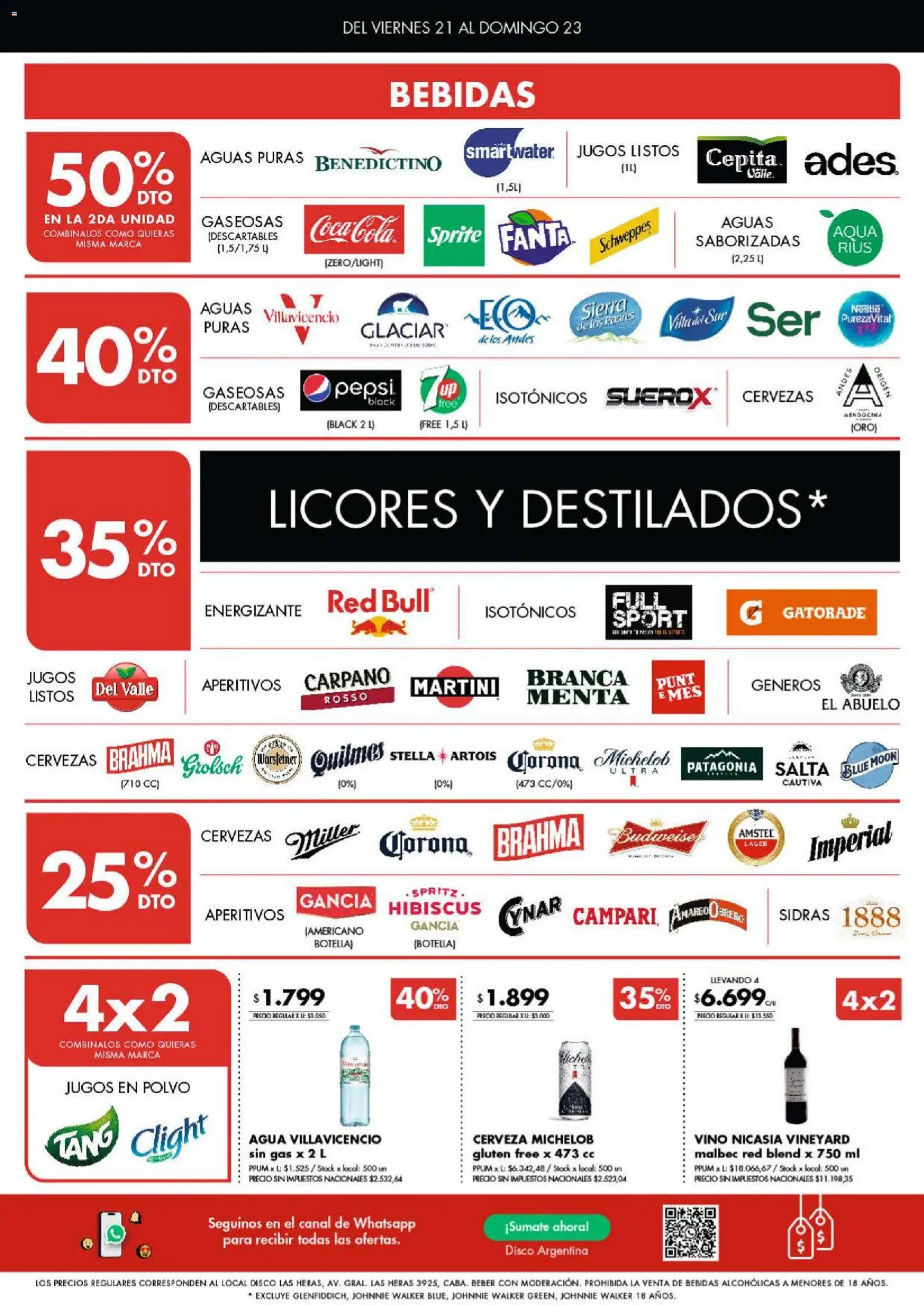 Disco ofertas │ válido desde el 20/08/2026 | Página: 5 | Productos: Botella, Pepsi, Bebidas, Agua
