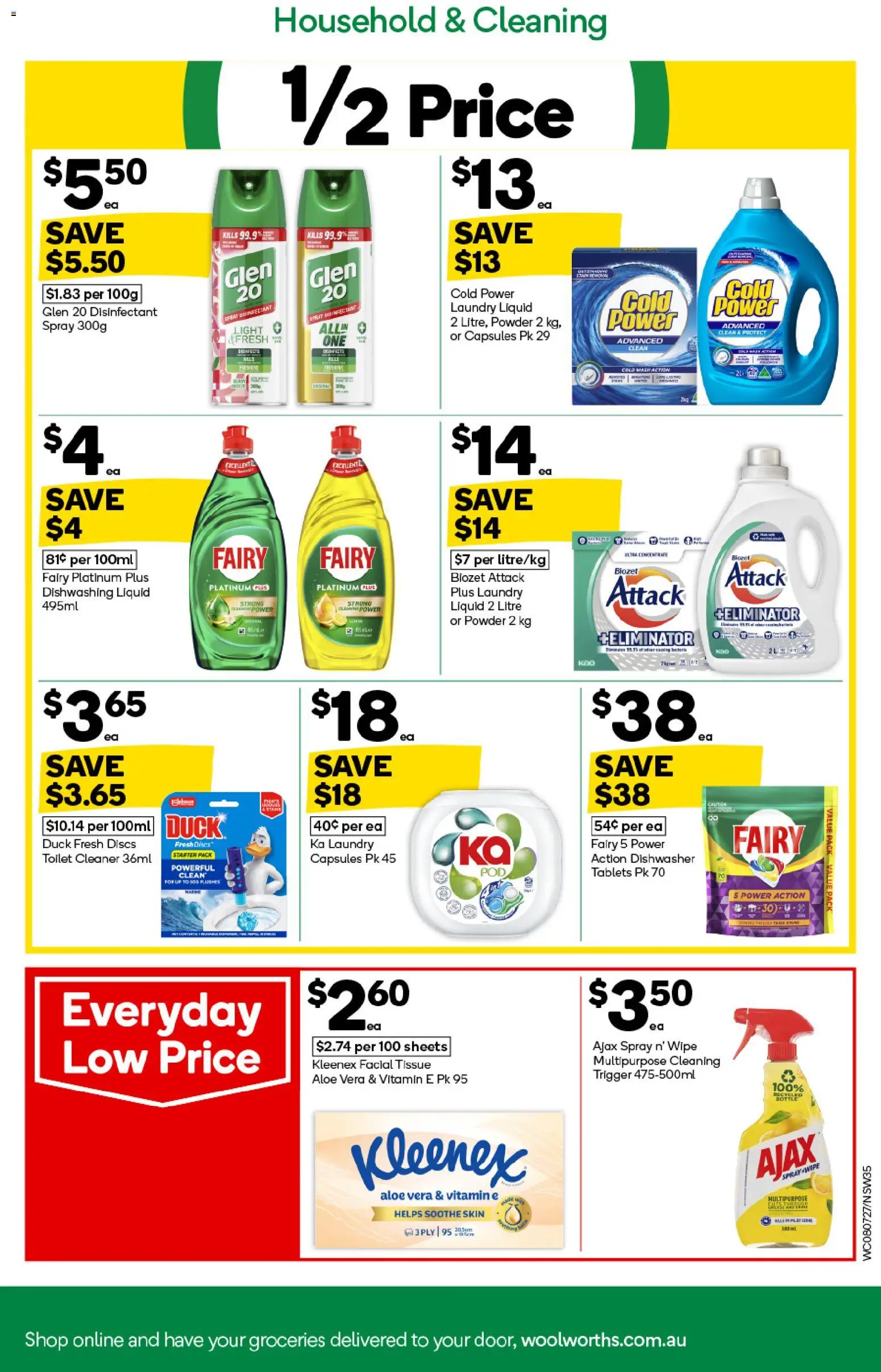 Woolworths catalogue - valid from 08/07/2026 | Page: 35 | Products: Toilet, Household, Duck, Vitamin