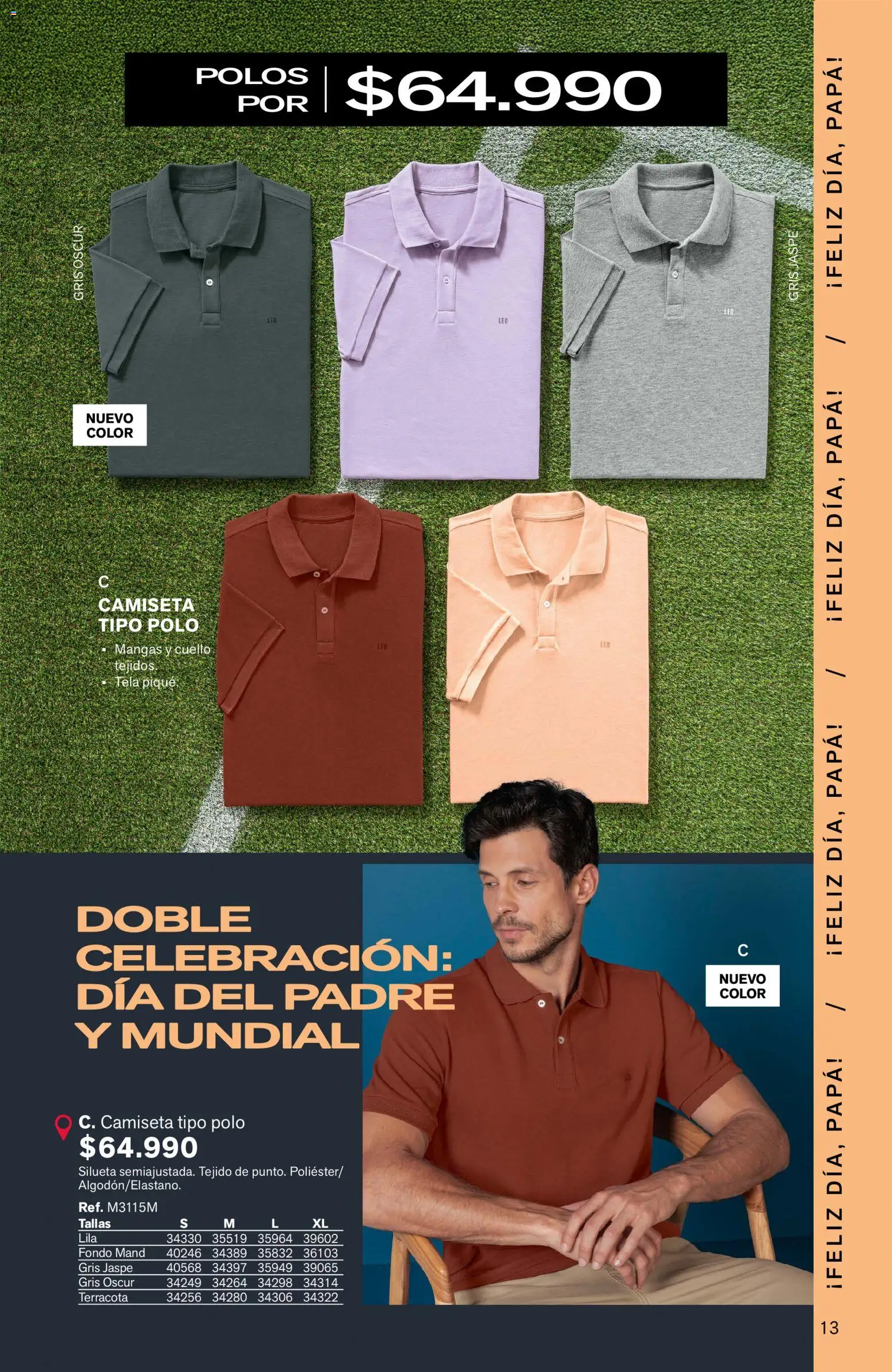 Leonisa revista - valida desde el 04.06.2026 | Página: 13 | Productos: Camiseta, Cuello, Papa