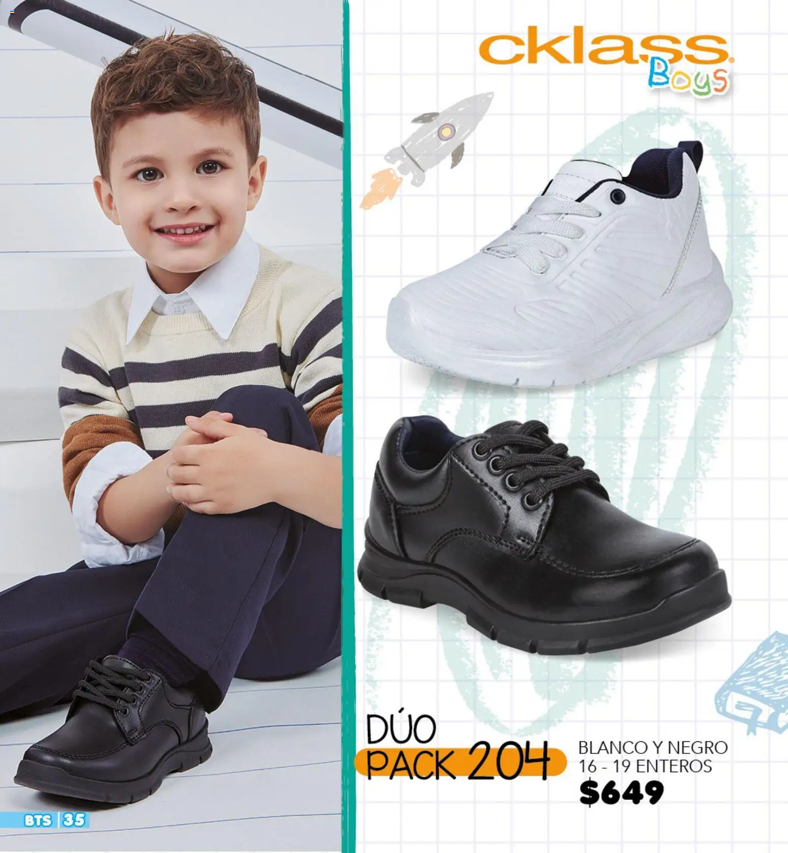 Nuevas ofertas de Cklass válidas en toda la República Mexicana desde el 09.06.2026. ¡Encuentra las mejores ofertas en Cklass catálogo Escolar! | Página: 36