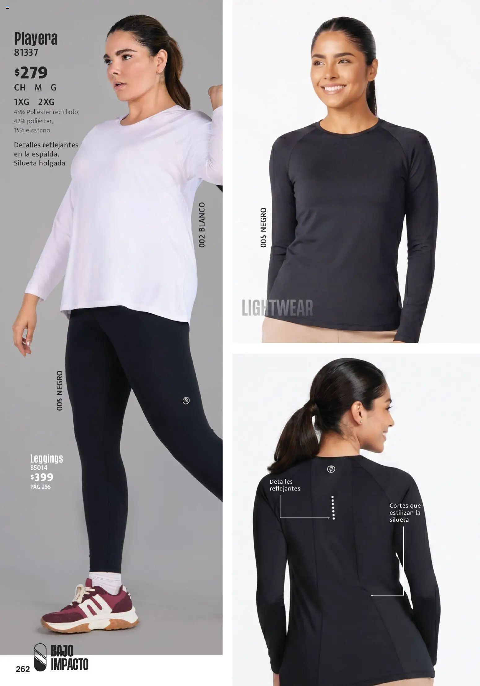 Nuevas ofertas de Ilusión válidas en toda la República Mexicana desde el 01/09/2026. ¡Encuentra las mejores ofertas en Ilusión catálogo Otoño! | Página: 264 | Productos: Leggings, Playera