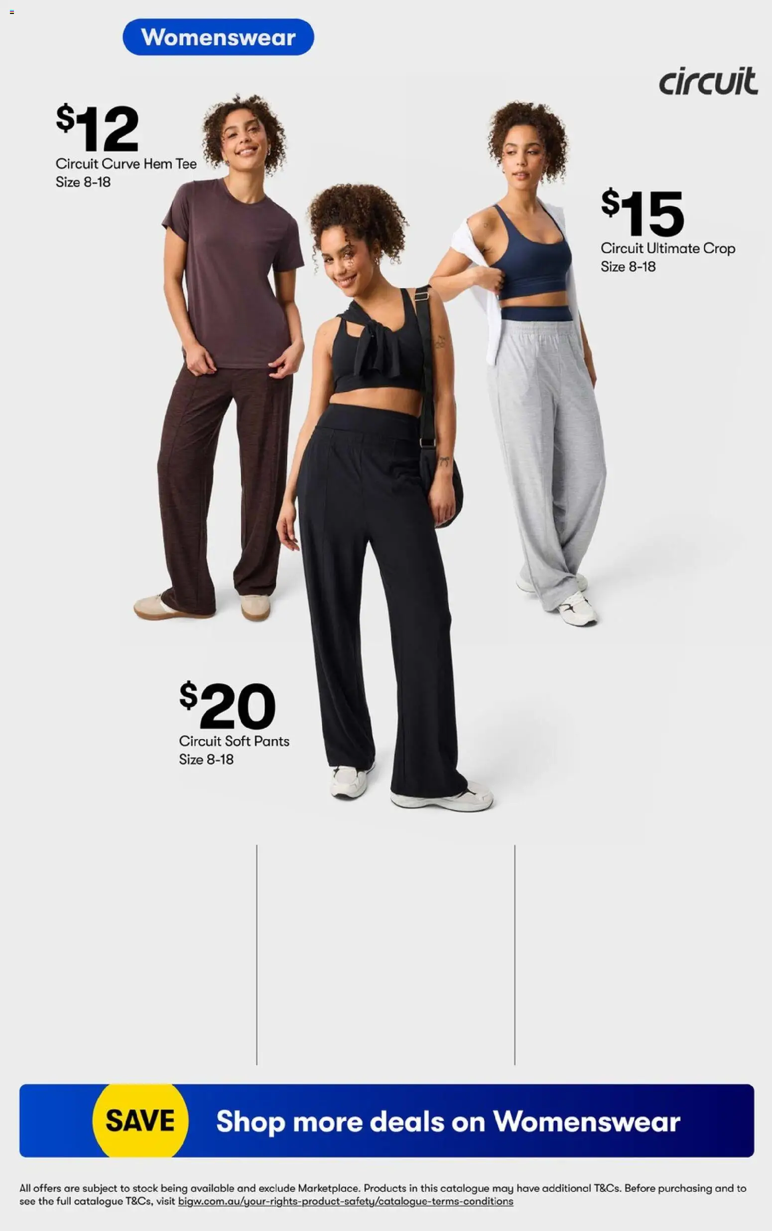 Big W catalogue - valid from 06/08/2026 | Page: 15 | Products: Pants