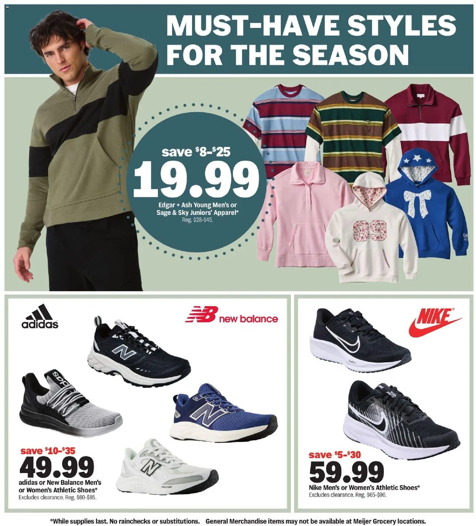 Meijer College Vibes Real Low Prices - valid from 09/02/2026 | Page: 3