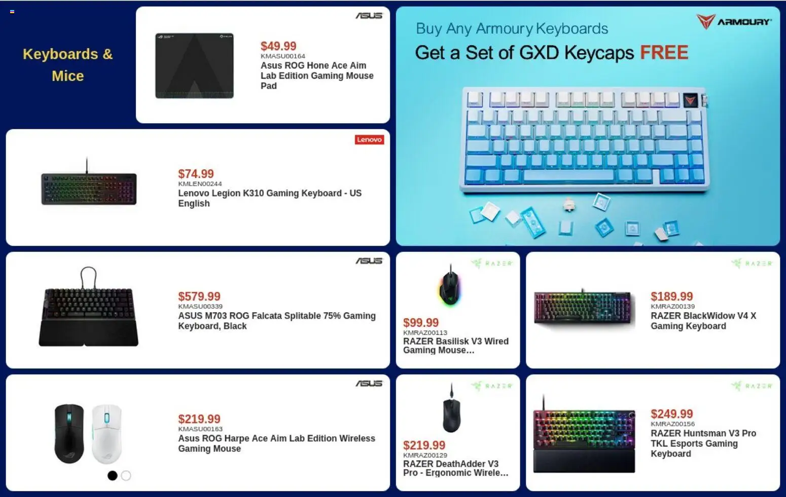 Canada Computers flyer valid from Jul 3, 2026 | Page: 4 | Products: Mouse, Keyboard