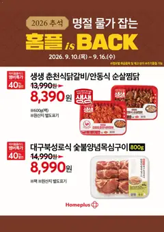 2026/09/10부터 유효한 홈플러스 광고 미리보기 | 페이지: 9
