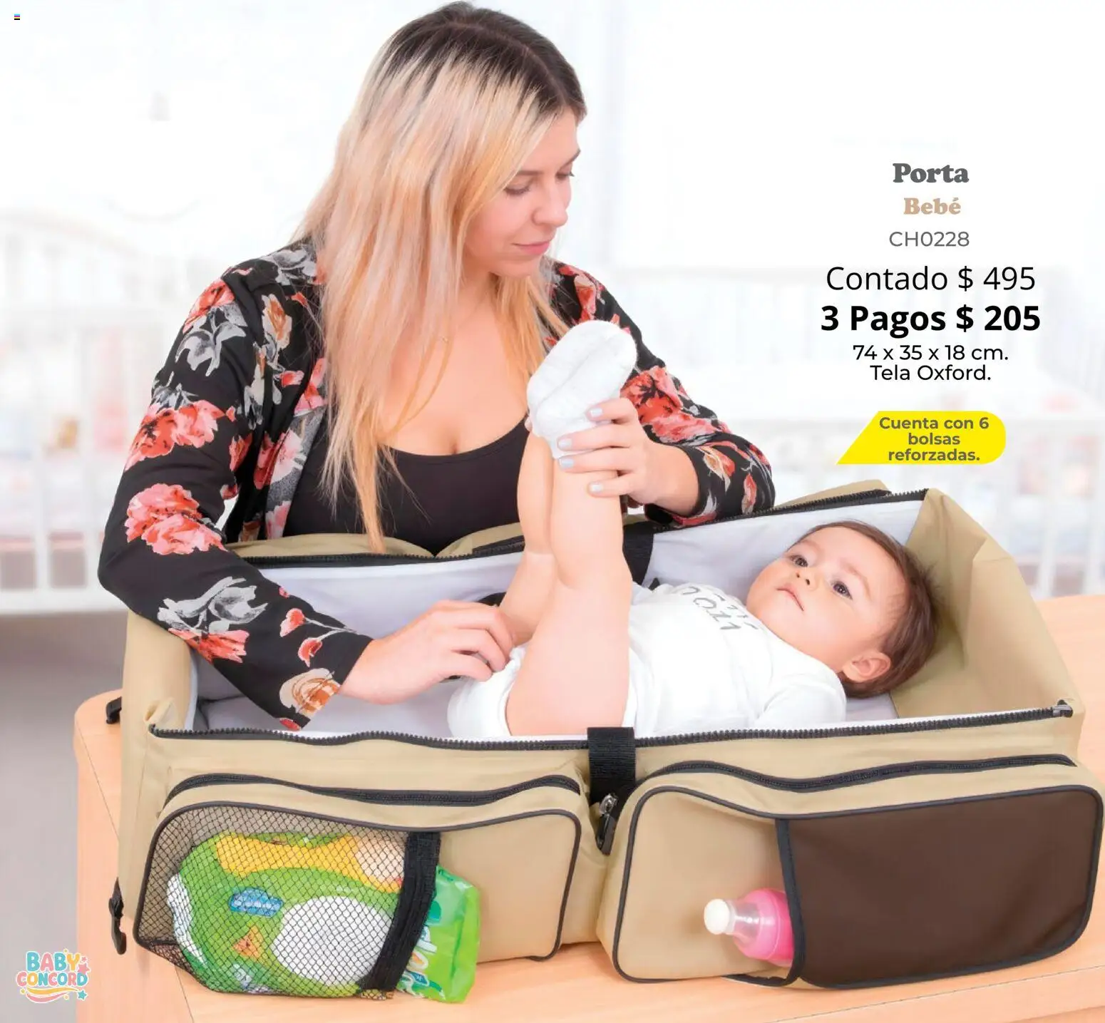 Nuevas ofertas de Colchas Concord válidas en toda la República Mexicana desde el 01.05.2026. ¡Encuentra las mejores ofertas en Colchas Concord catálogo Baby! | Página: 35