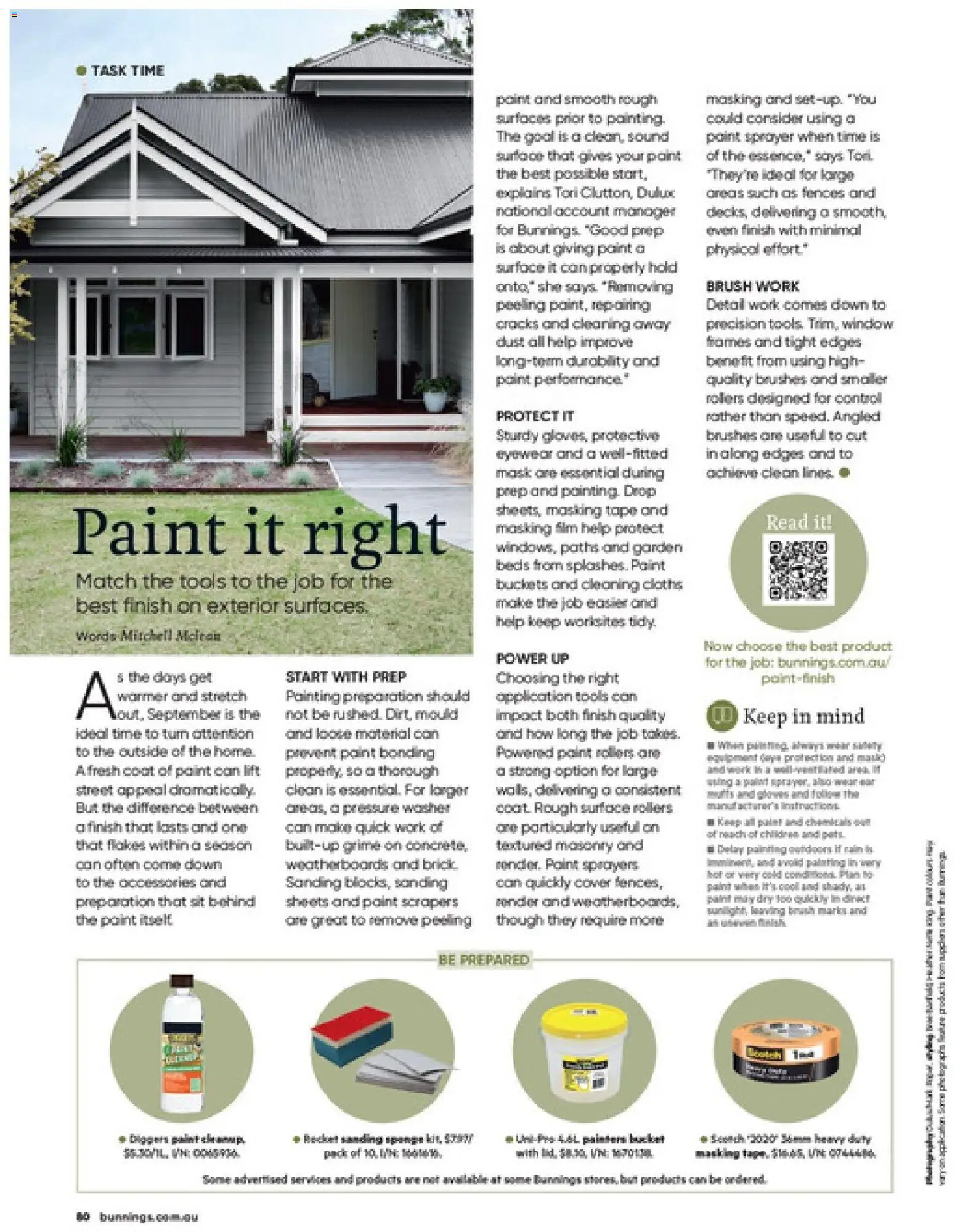 Bunnings Warehouse catalogue - valid from 01/09/2026 | Page: 80 | Products: Brush, Window, Rocket, Washer