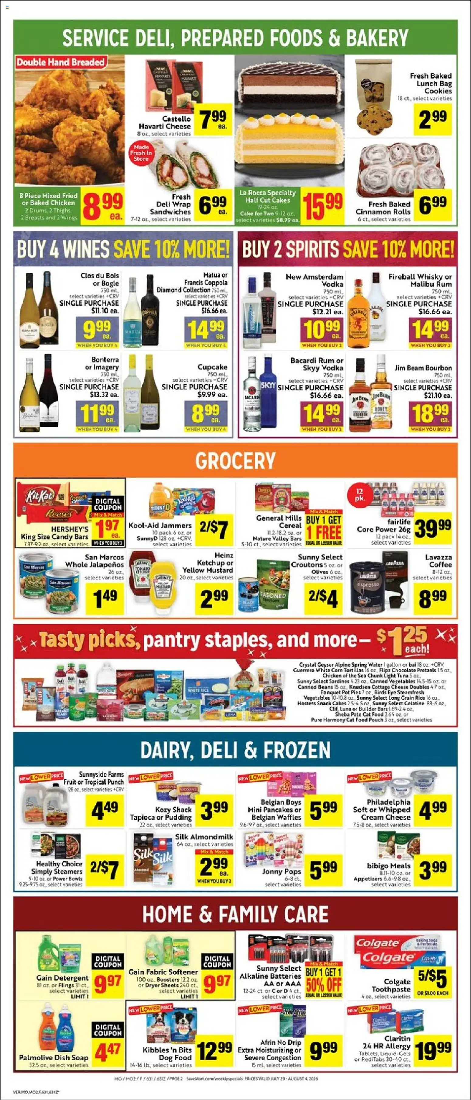 Save Mart Weekly Ad - valid from 07/29/2026 | Page: 2
