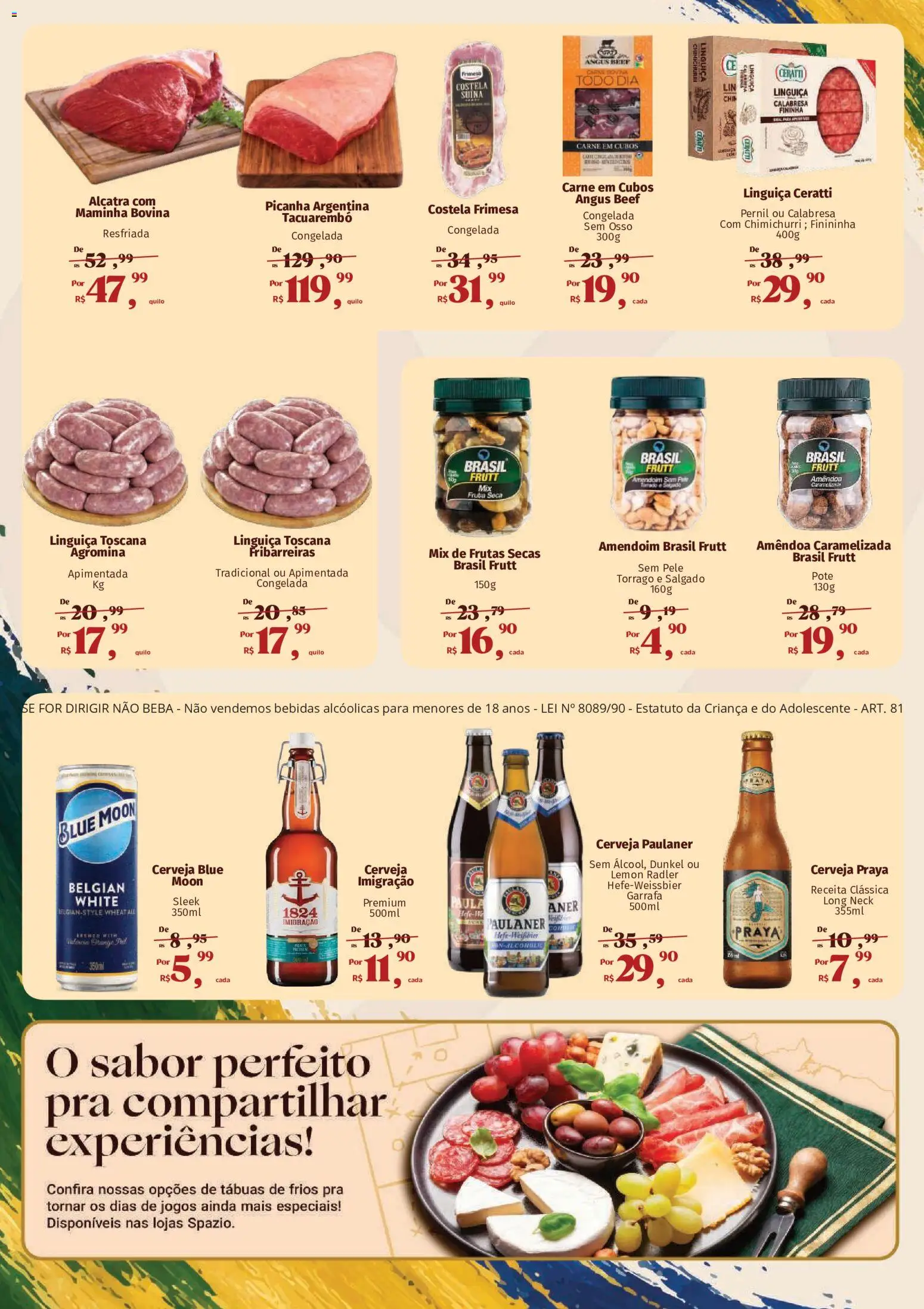 Mateus Folheto - válido de 08.06.2026 | Página: 2 | Produtos: Linguiça, Alcatra, Pernil, Cerveja