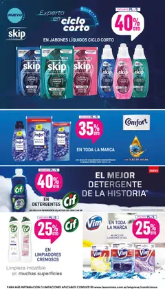 Vista previa La Anonima catálogo válido desde el 23.04.2026 | Página: 31 | Productos: Lavandina, Fragancia, Detergente, Suavizante