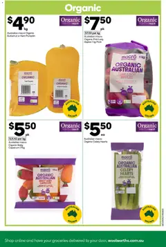 Preview of Woolworths catalogue - valid from 09/09/2026 | Page: 13 | Products: Capsicum, Apples, Pumpkin, Vitamin