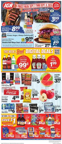 Preview of IGA weekly ads valid from 09/02/2026