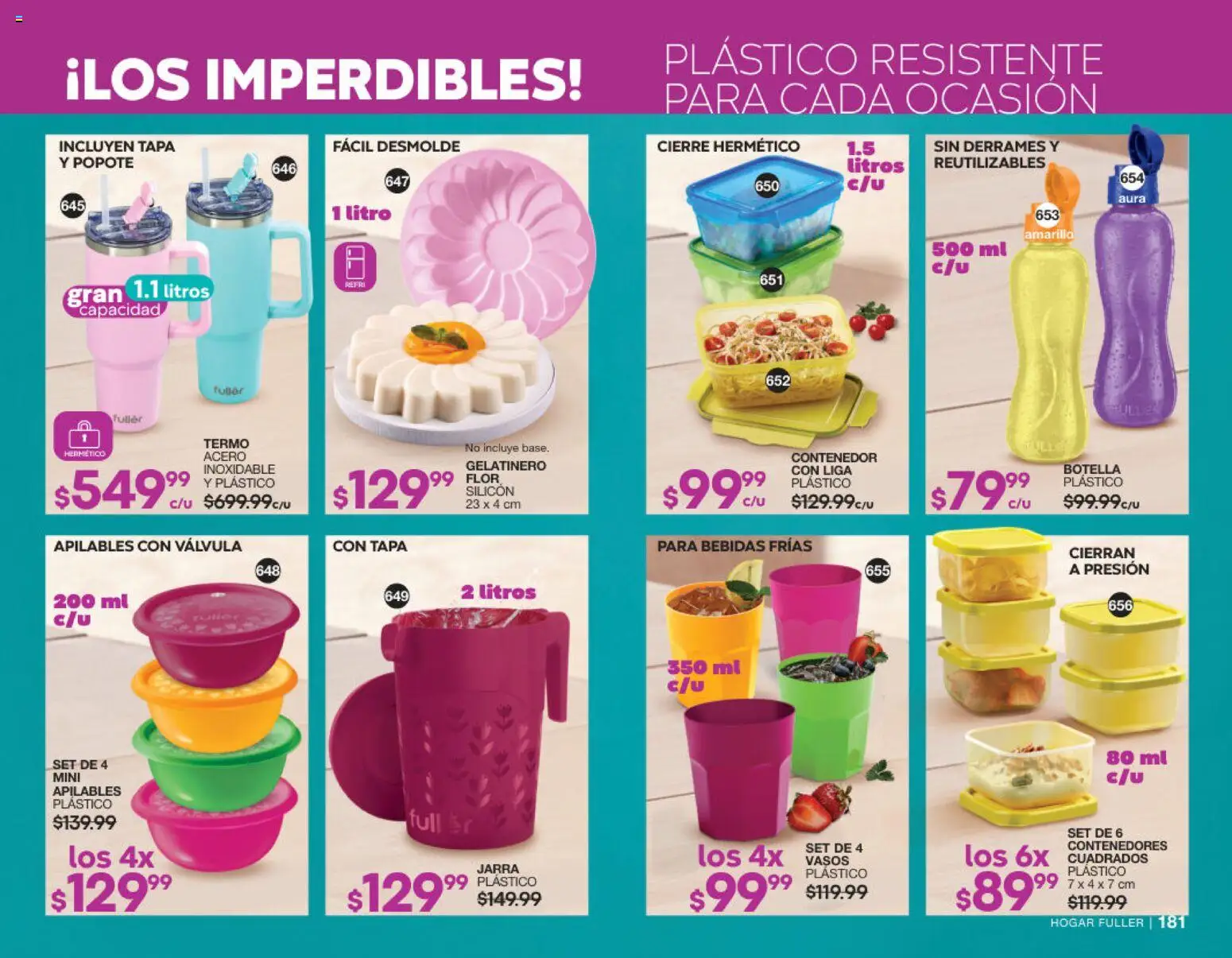 Nuevas ofertas de Fuller válidas en toda la República Mexicana desde el 30/09/2026. ¡Encuentra las mejores ofertas en Fuller campaña 13 2026! | Página: 92