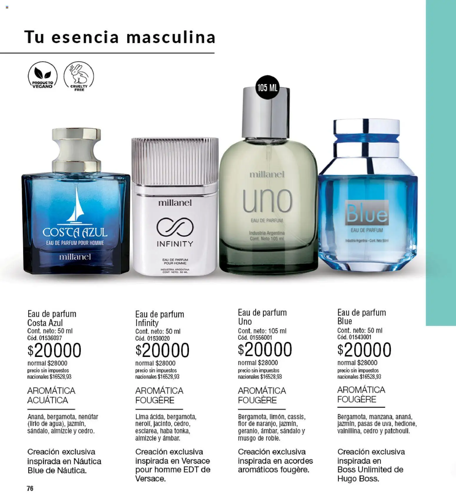 Millanel - Catálogo │ válido desde el 20/07/2026 | Página: 76 | Productos: Lima