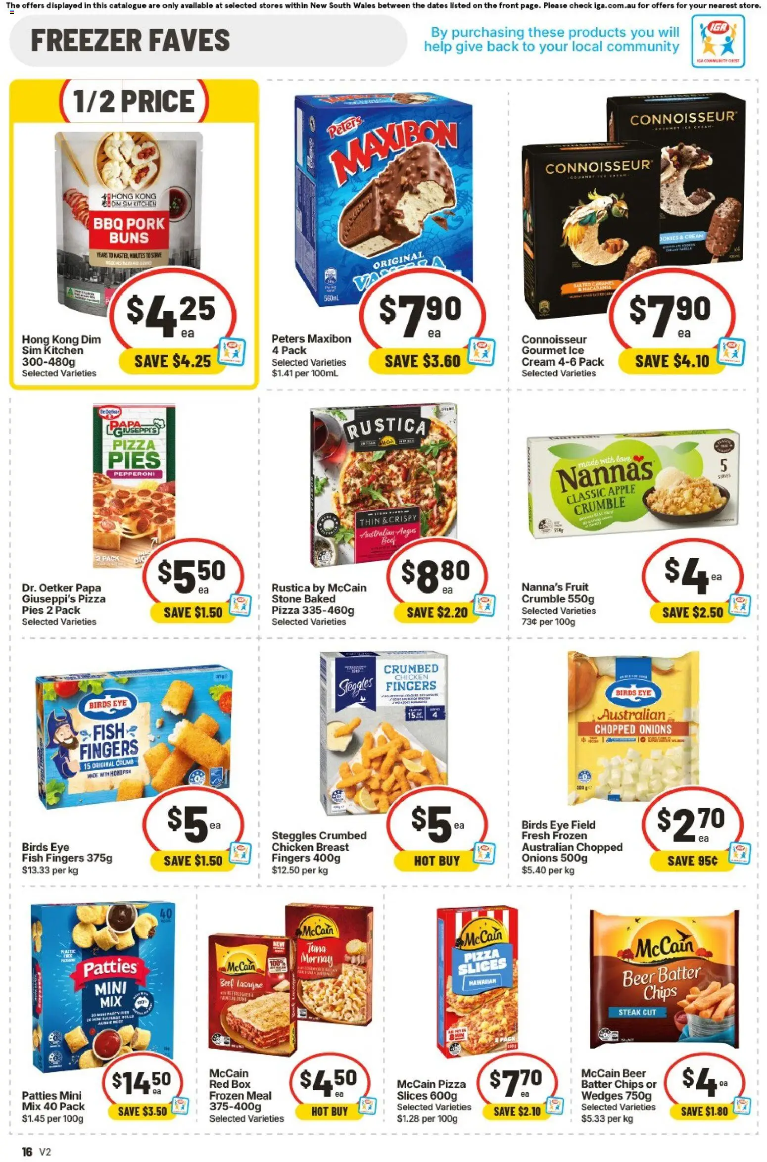 IGA catalogue - valid from 17.06.2026 | Page: 14 | Products: Chicken, Pork, Cream, Freezer