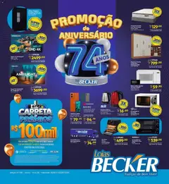 Lojas Becker ofertas Junho - Pré-Visualização do folheto da loja Lojas Becker, válido de 01.06.2026