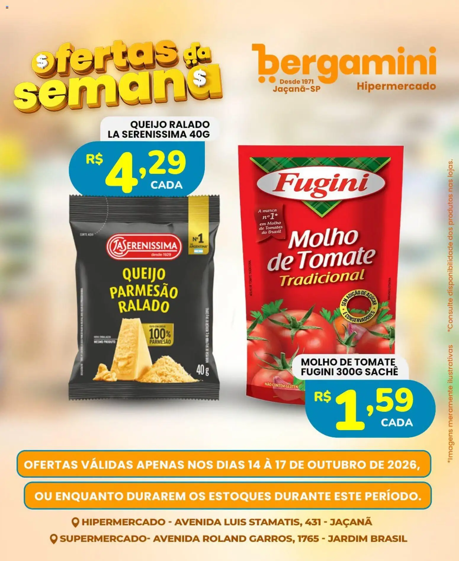 Supermercado Bergamini Folheto - válido de 14/10/2026 | Página: 15