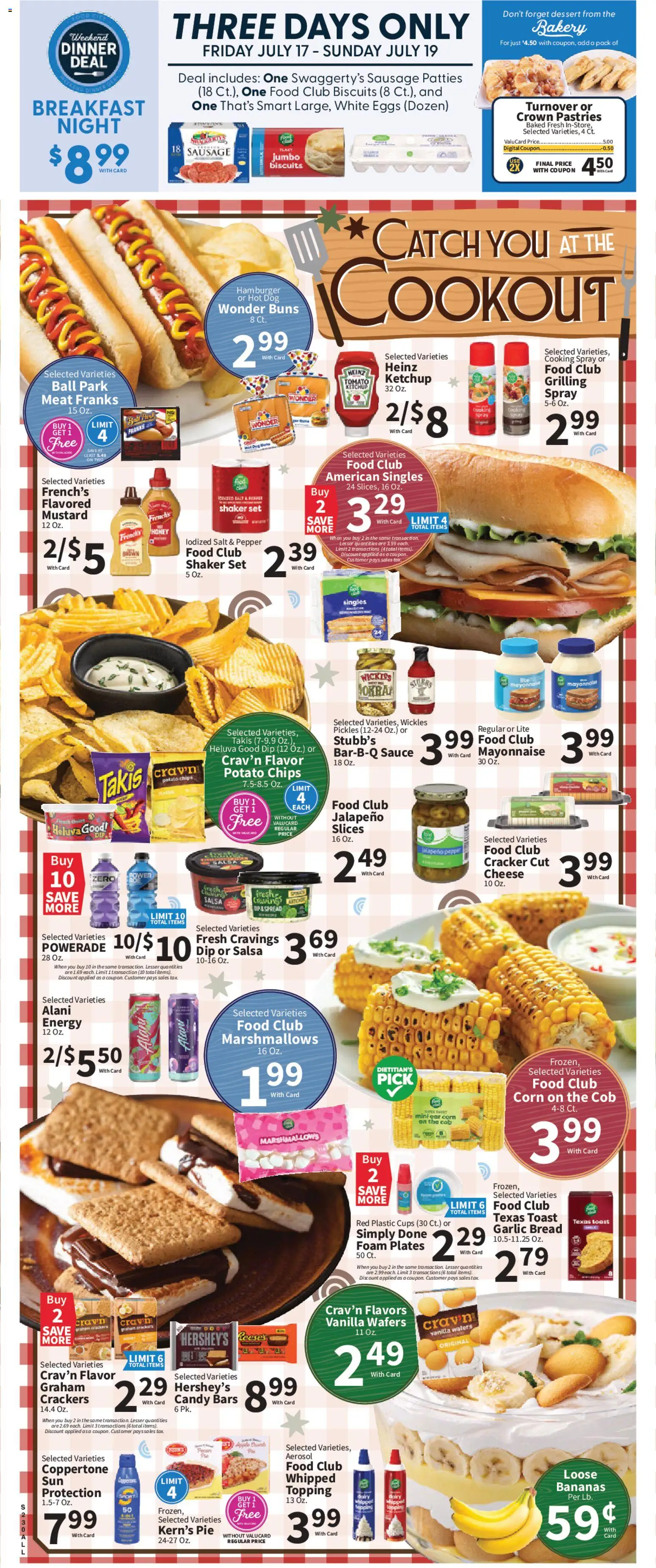 Food City Weekly Ad - valid from 07/15/2026 | Page: 2 | Products: Bakery, Beer, Ketchup, Garlic