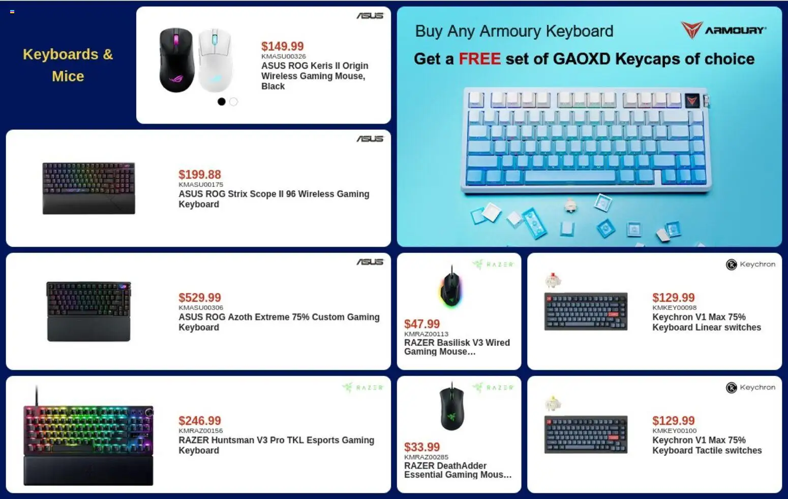 Canada Computers flyer valid from Jul 14, 2026 | Page: 5 | Products: Mouse, Keyboard