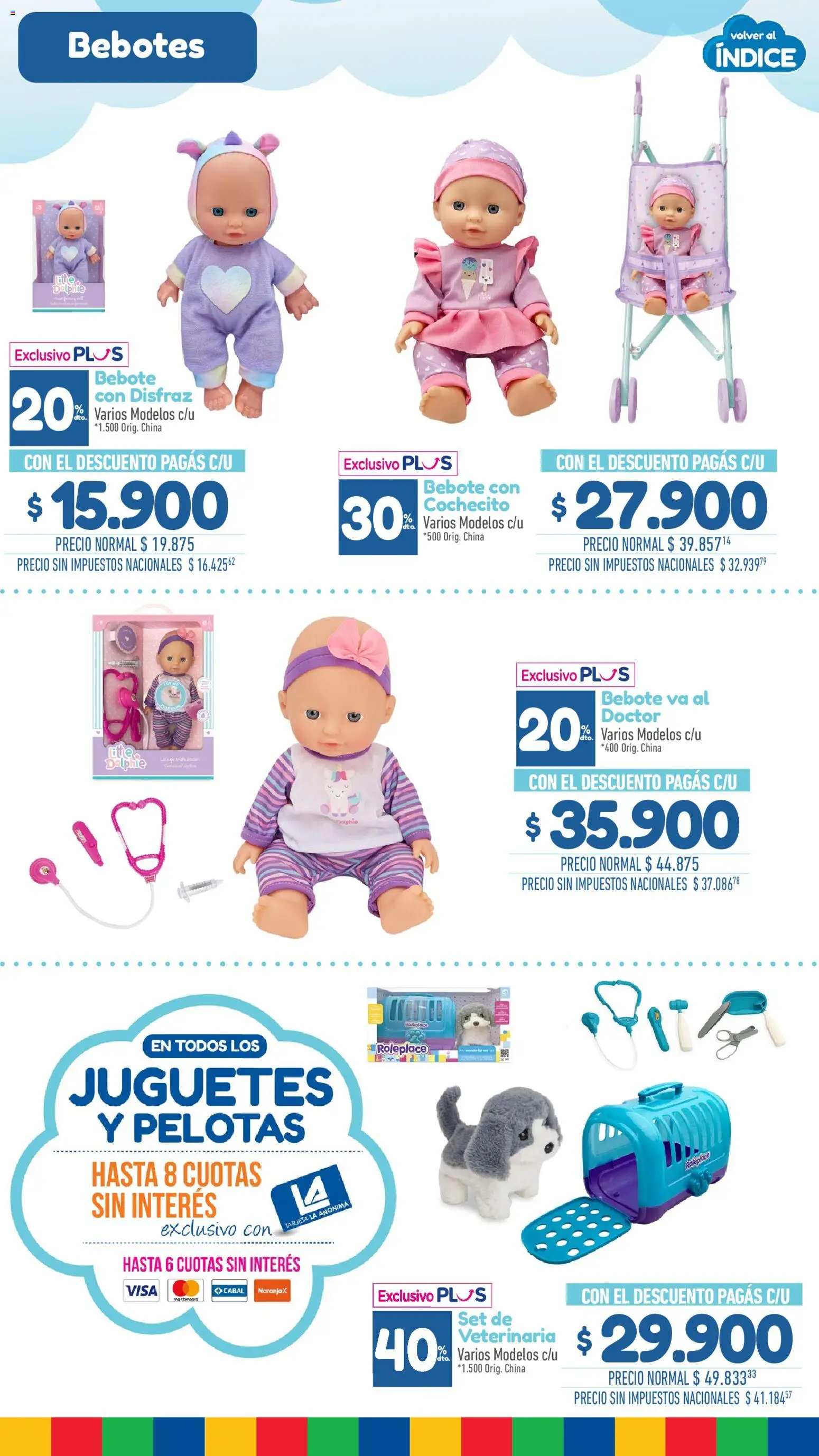 La Anonima Especial Día de la Niñez │ válido desde el 06/08/2026 | Página: 11 | Productos: Juguetes, Cochecito