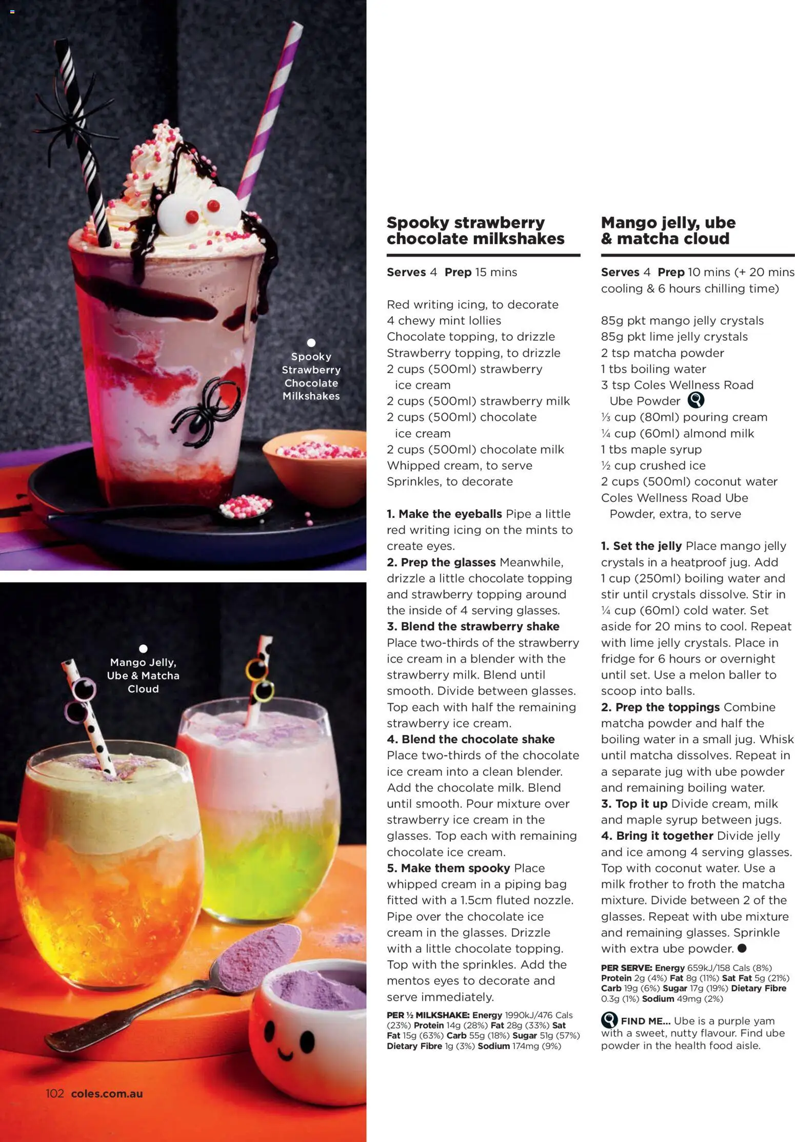 Coles catalogue - valid from 01/10/2026 | Page: 102 | Products: Milk frother, Matcha, Lollies, Fridge