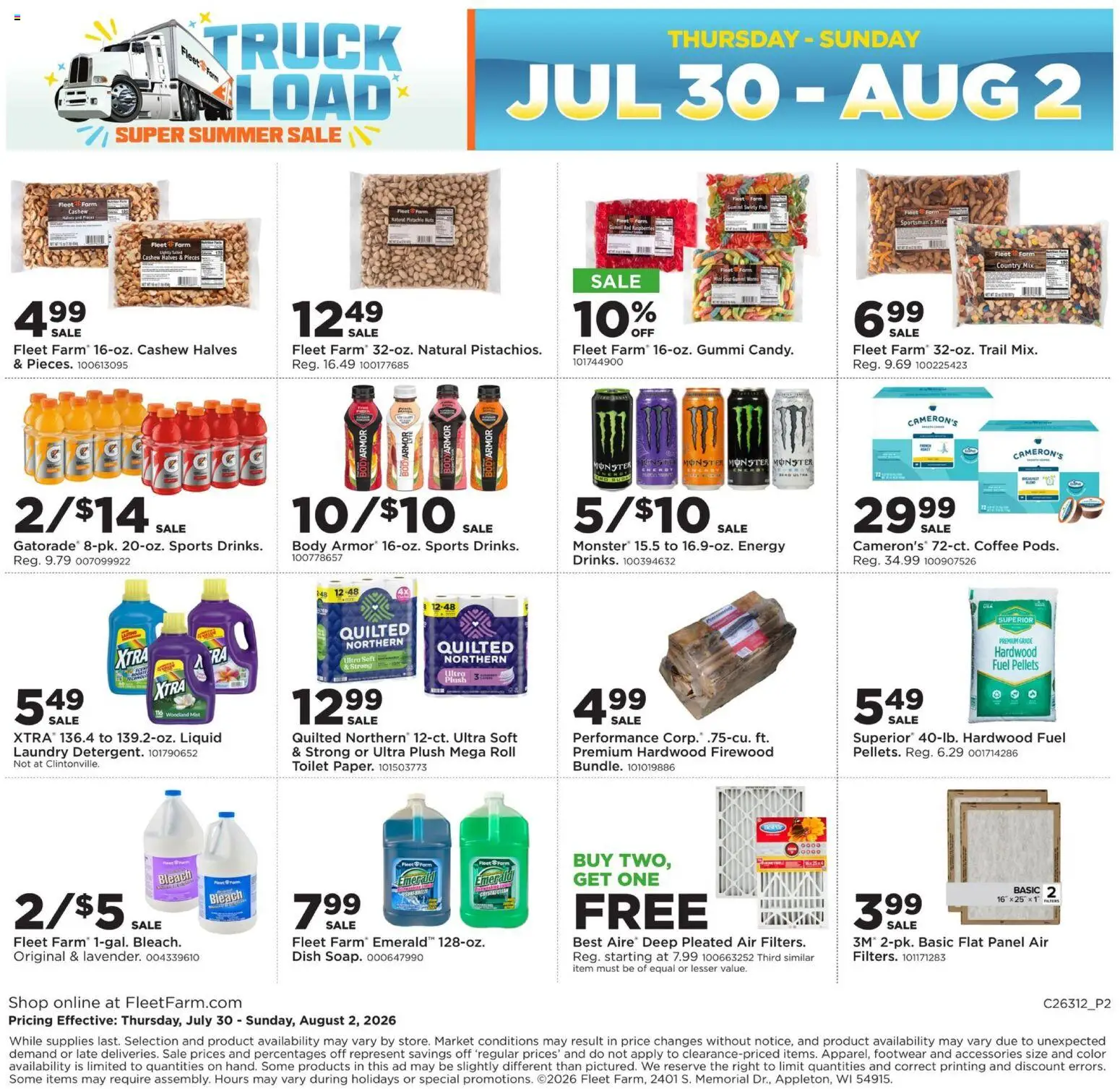 Mills Fleet Farm Black Friday in July - valid from 07/30/2026 | Page: 4 | Products: Coffee