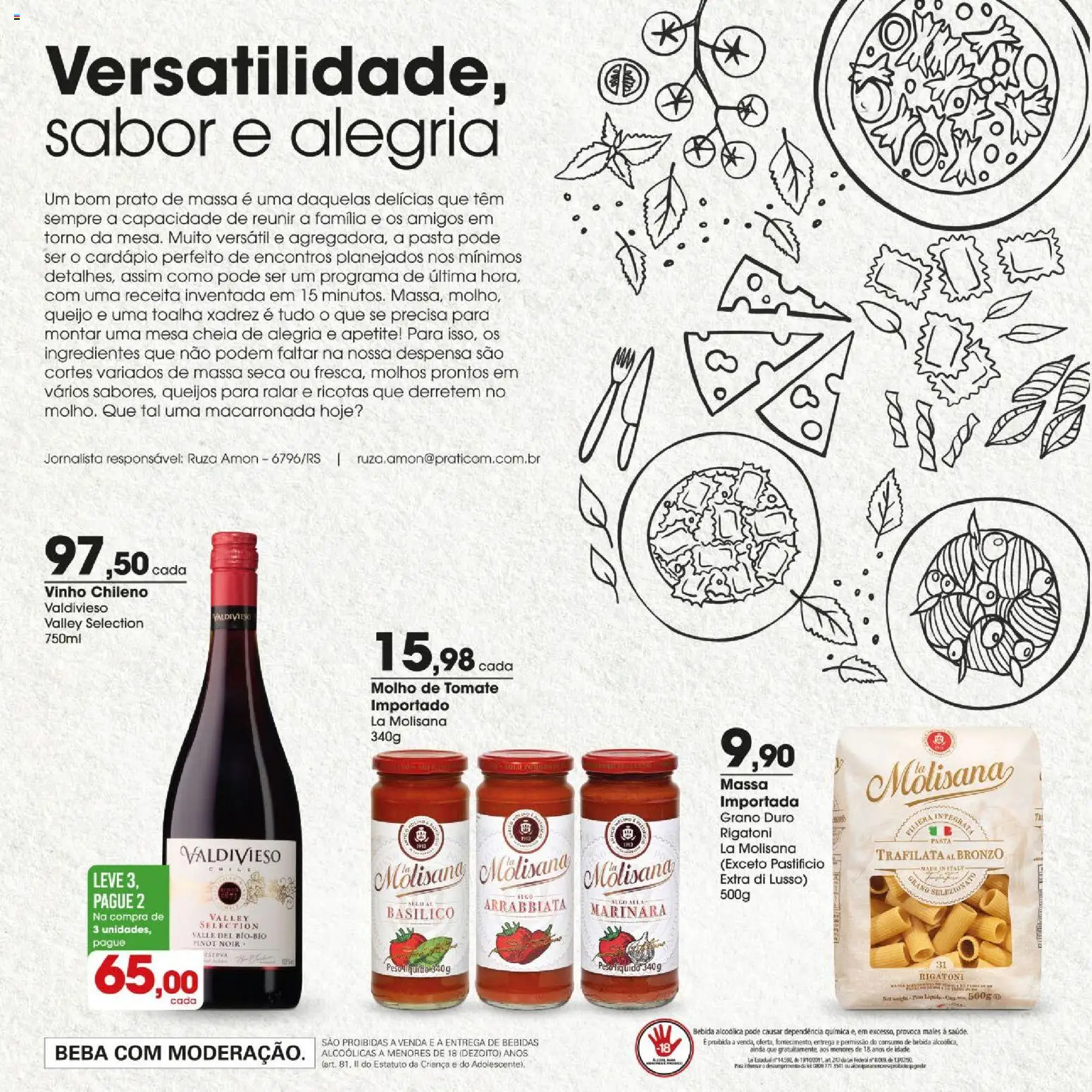 Zaffari Folheto - válido de 25/06/2026 | Página: 2 | Produtos: Mesa, Queijo, Vinho, Bebida